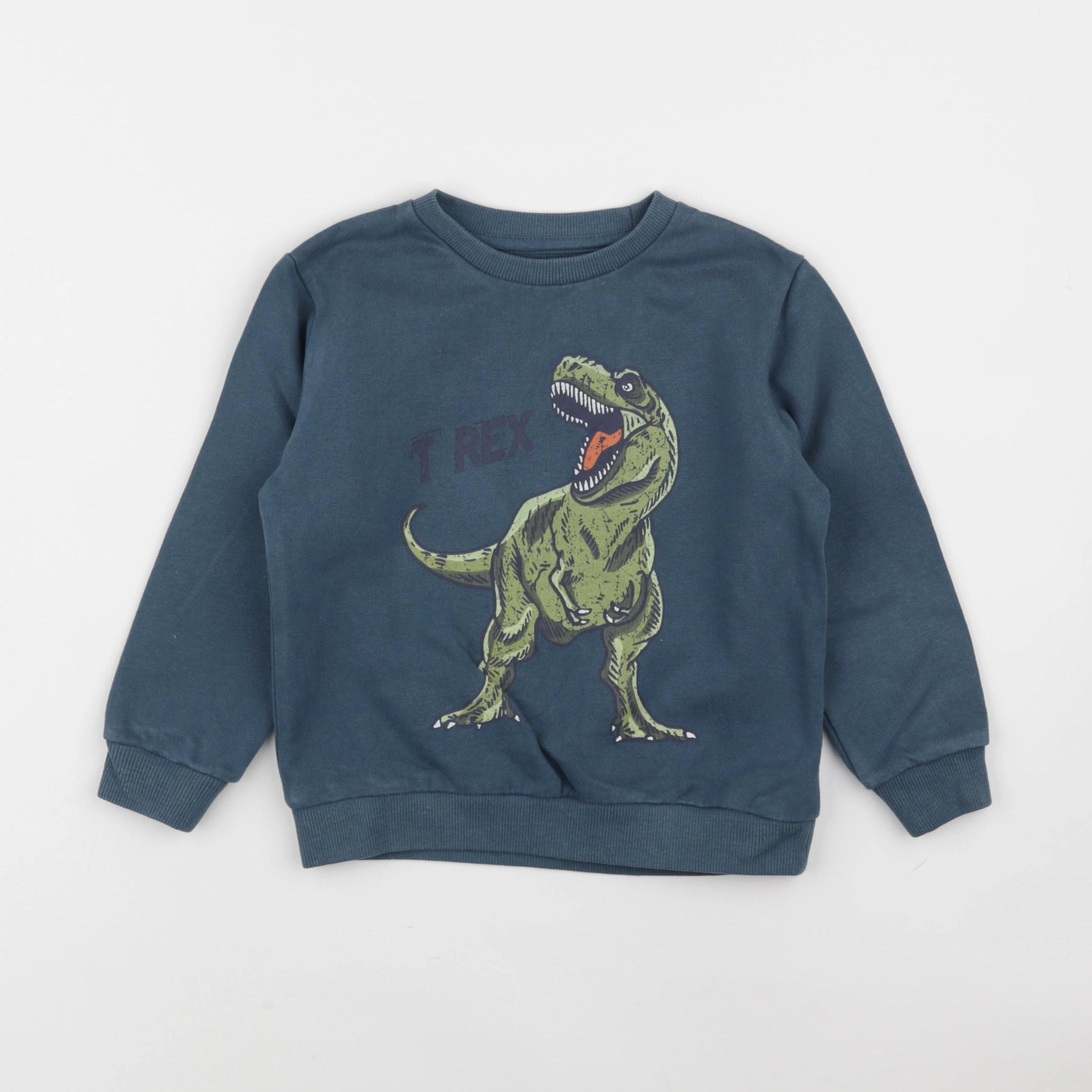 Vertbaudet - sweat bleu - 5 ans