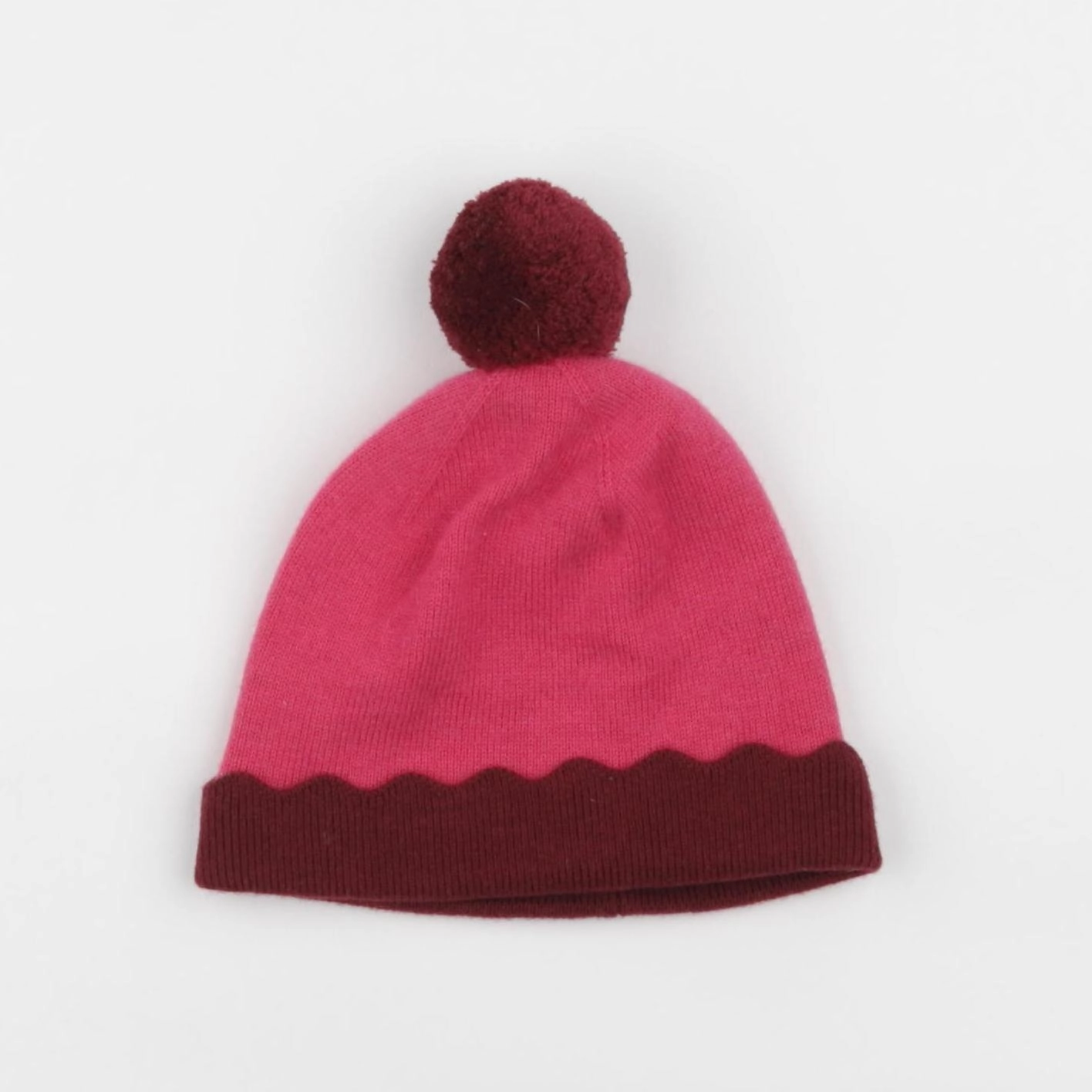 Jacadi - bonnet rose - 24/36 mois