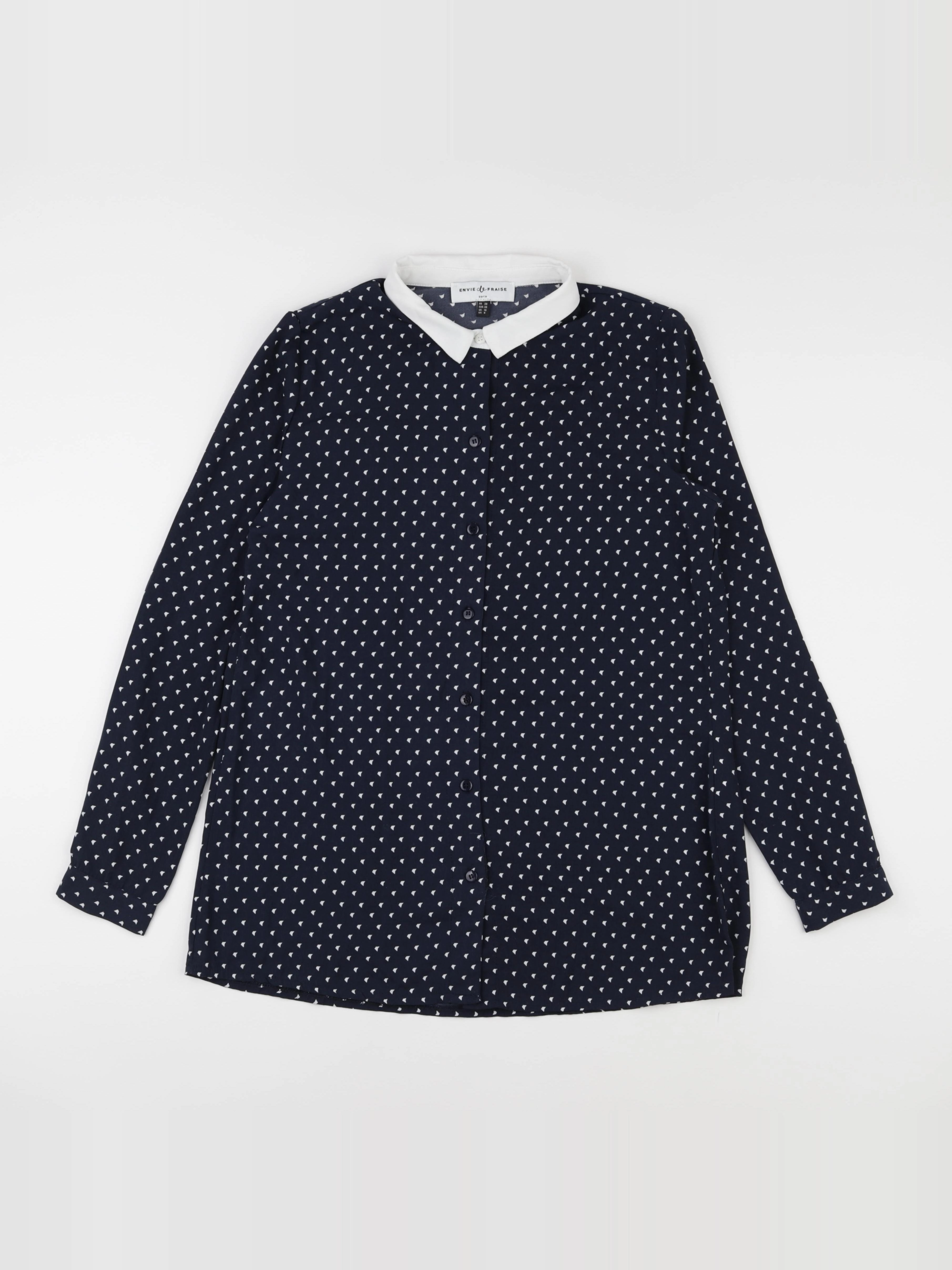 Envie de fraise - blouse grossesse bleu - 38