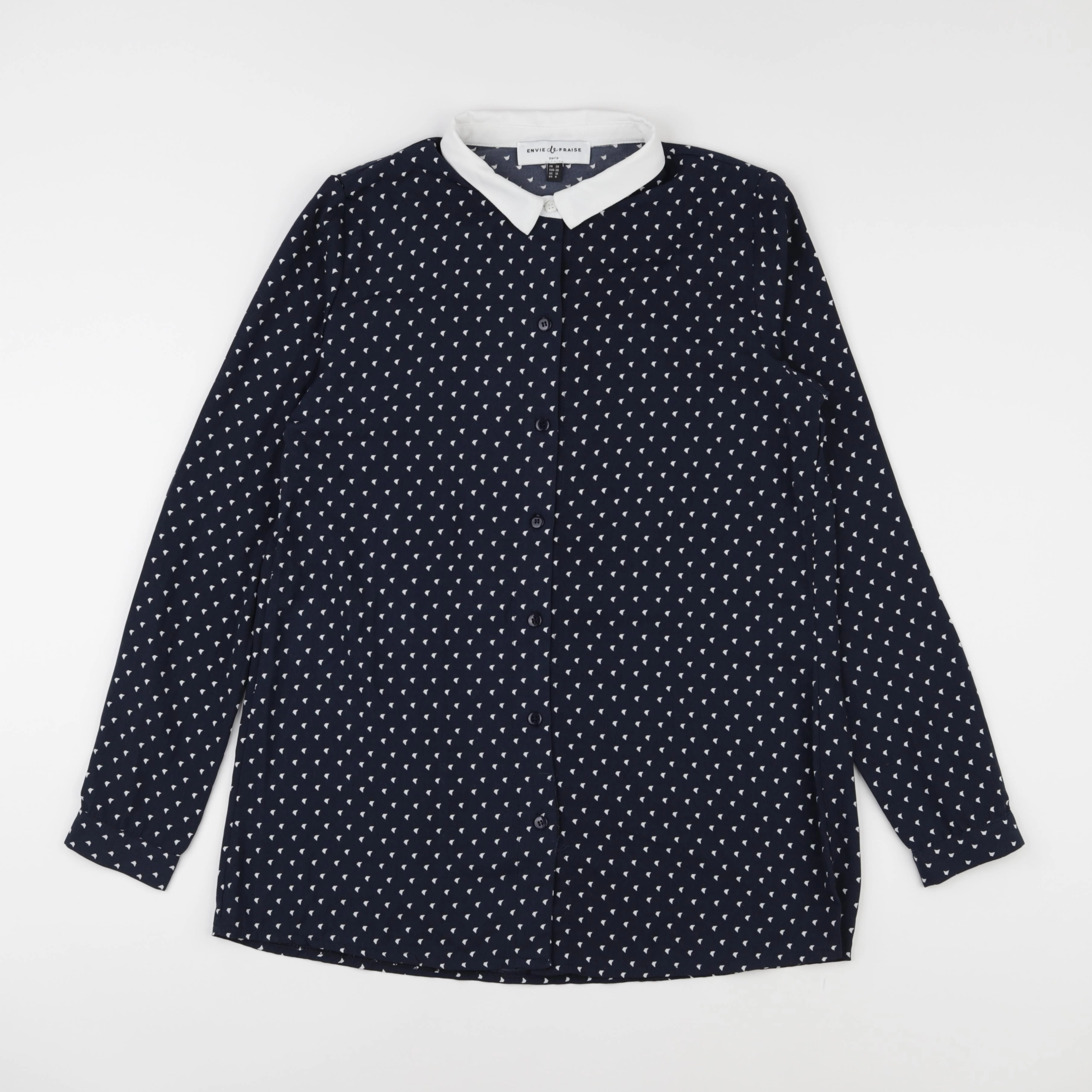 Envie de fraise - blouse grossesse bleu - 38