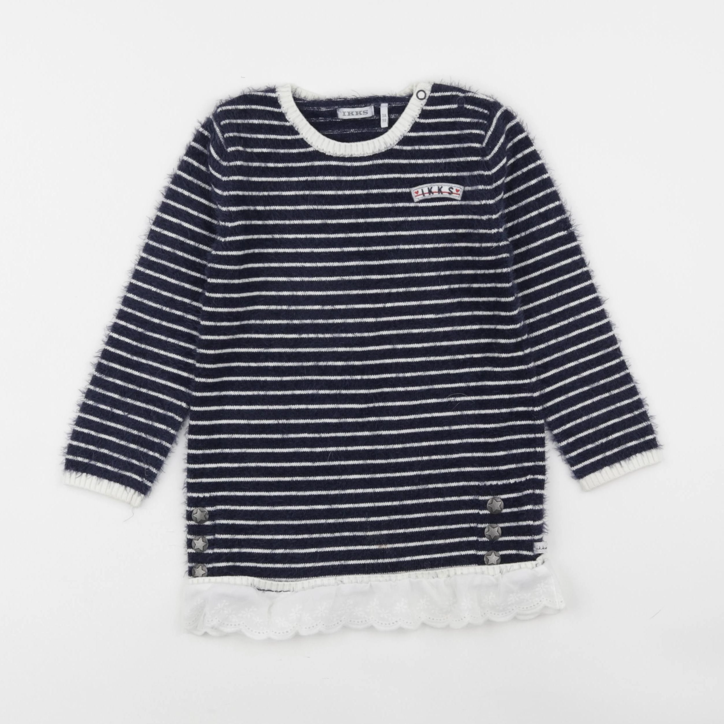 IKKS - robe bleu - 3 ans