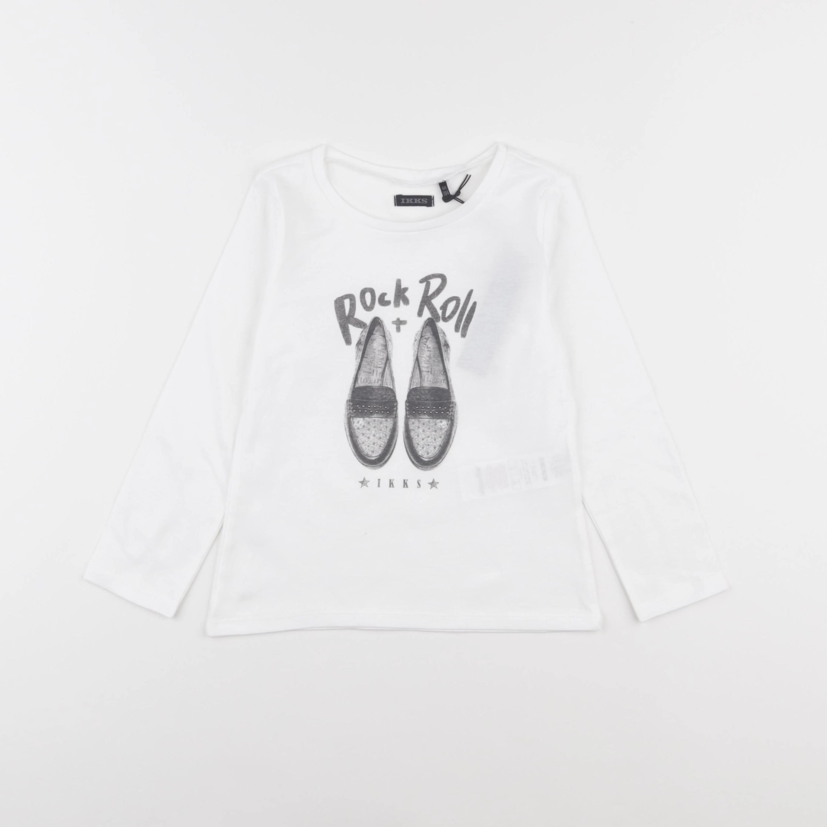 IKKS - tee-shirt blanc - 4 ans