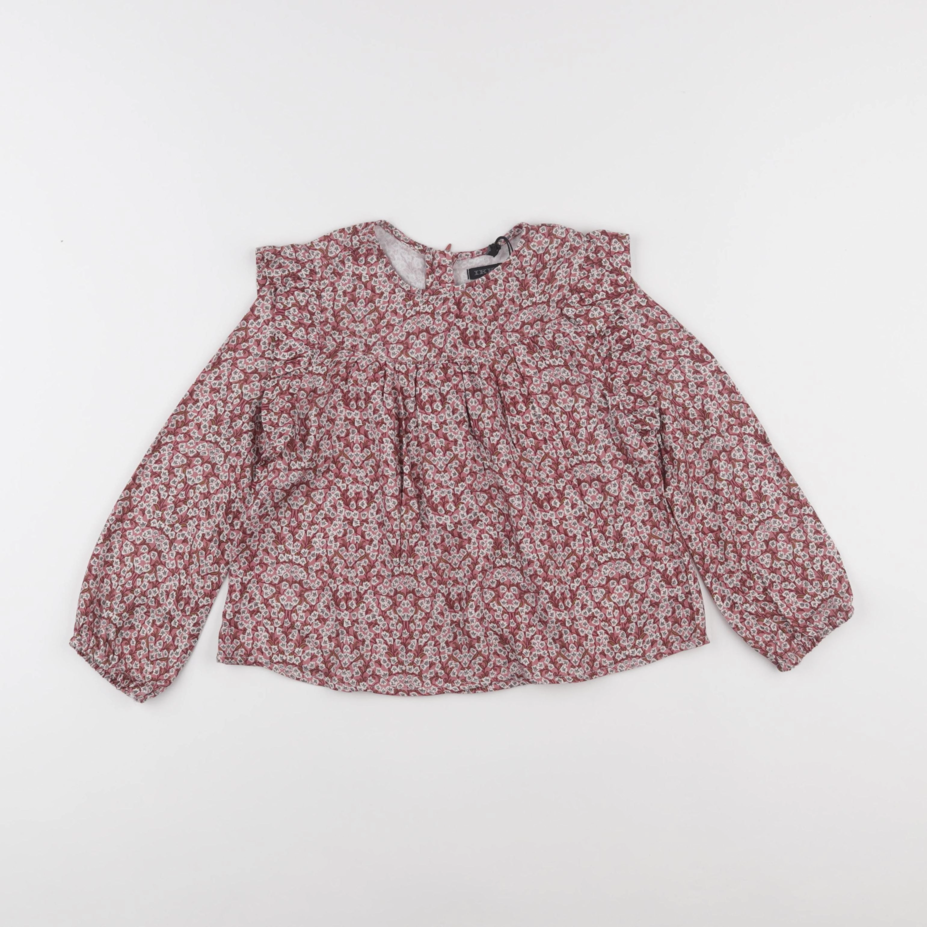 IKKS - blouse rouge - 5 ans