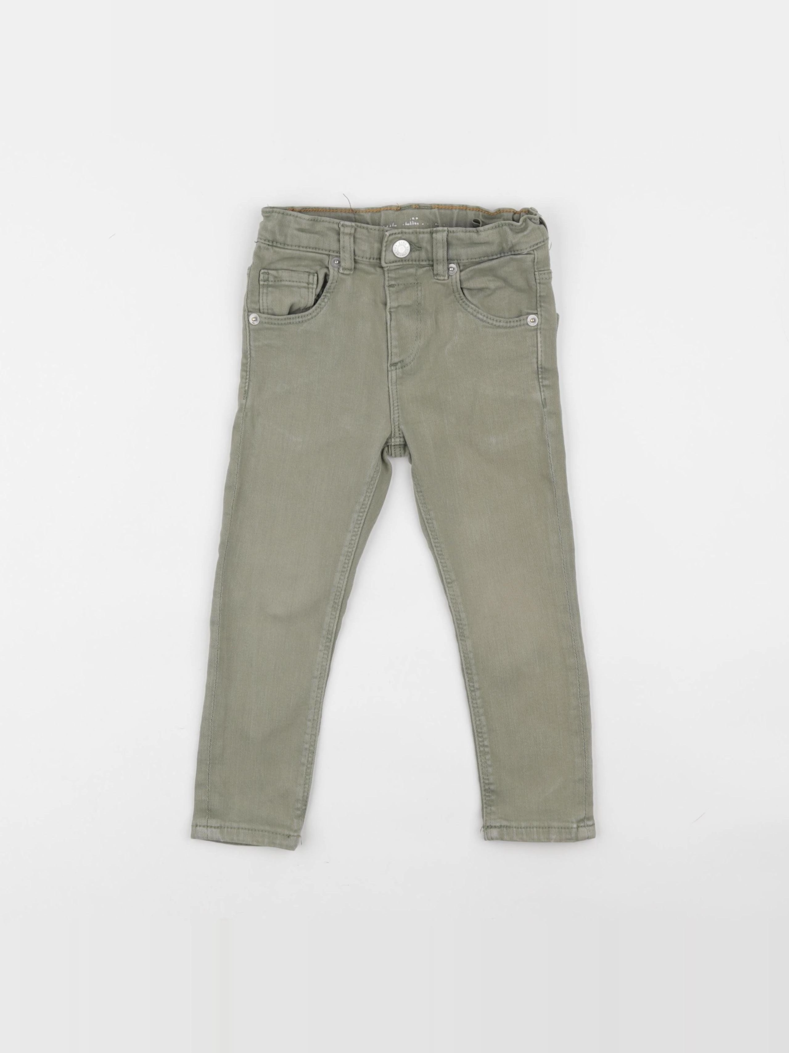 Zara - jean vert - 2/3 ans