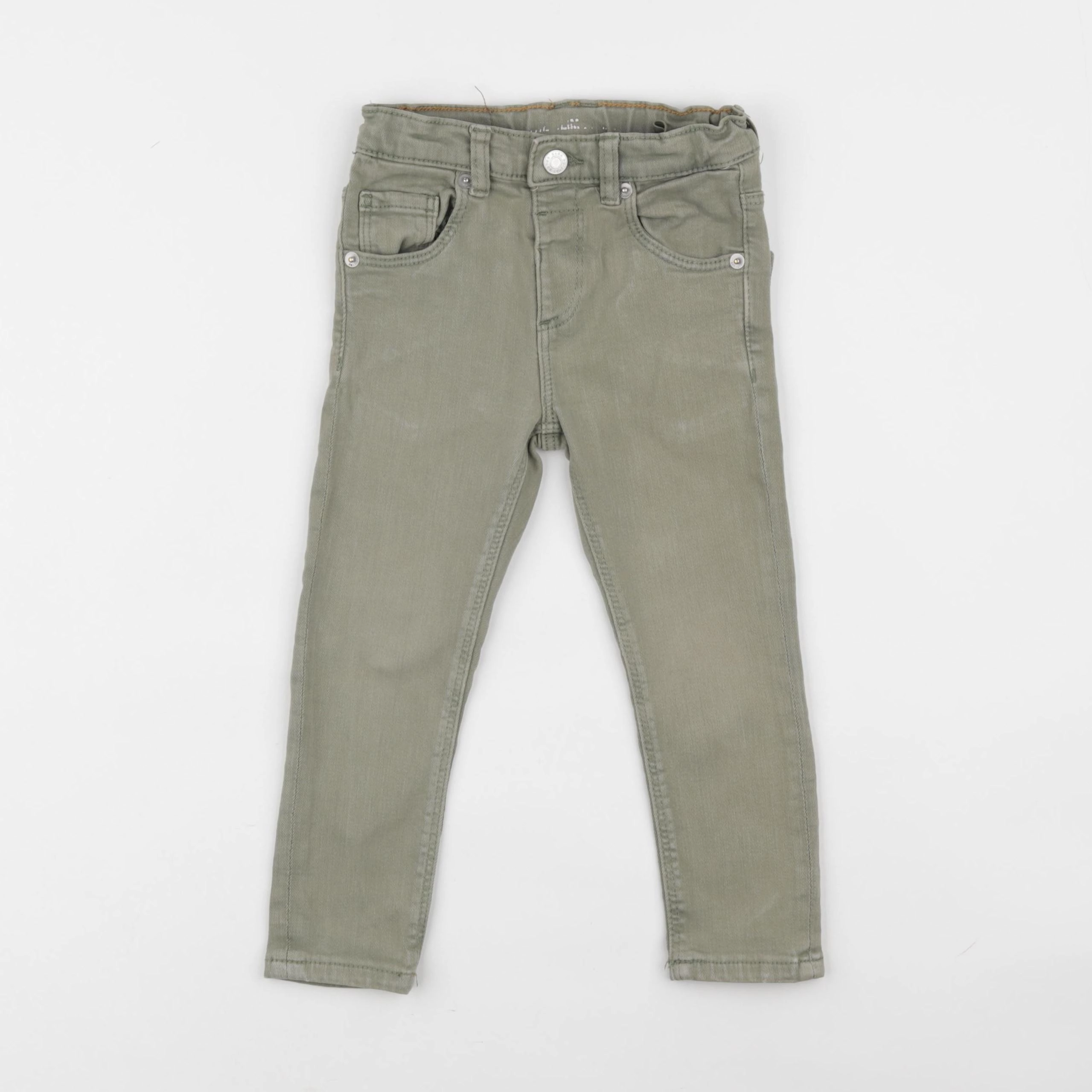 Zara - jean vert - 2/3 ans