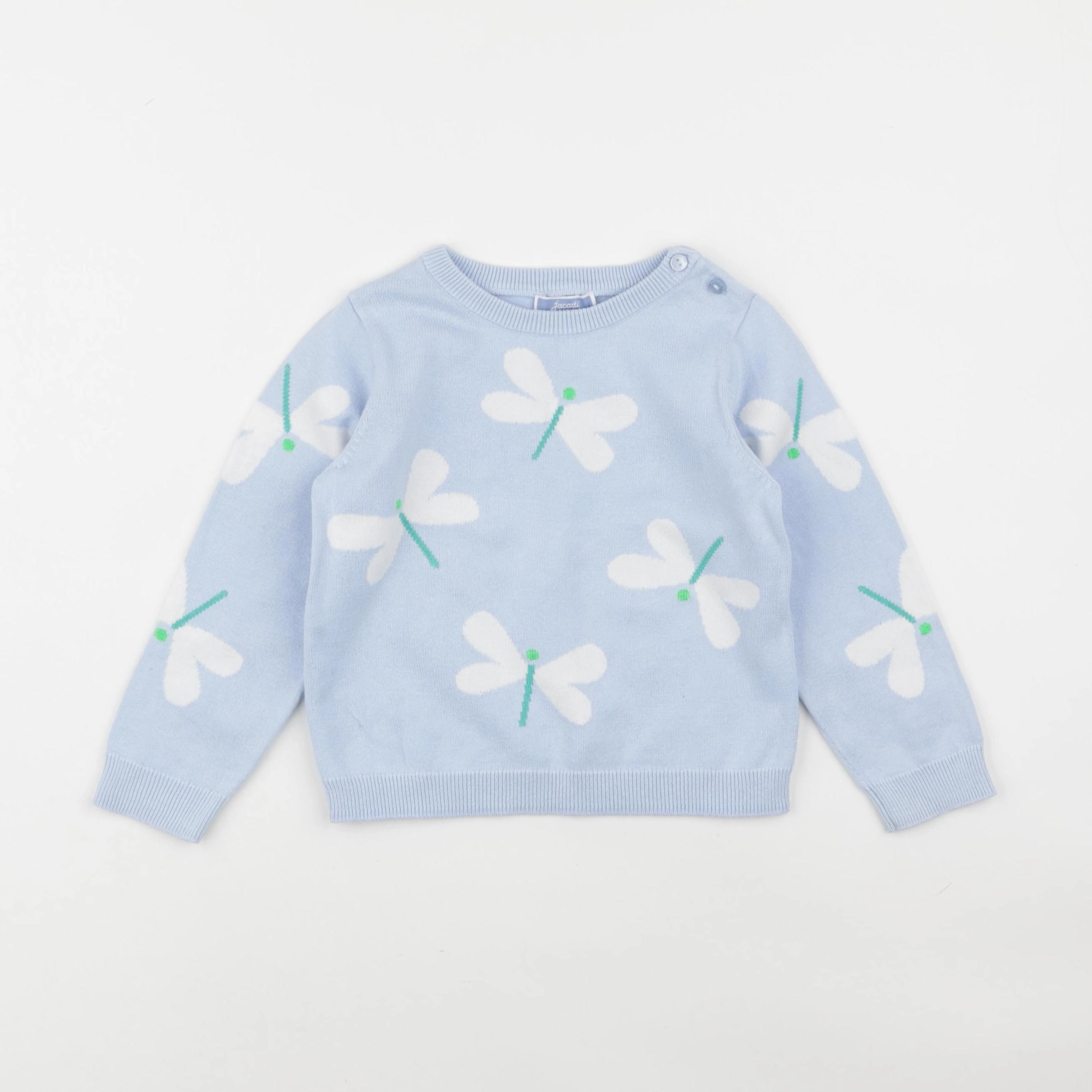 Jacadi - pull bleu - 36 mois