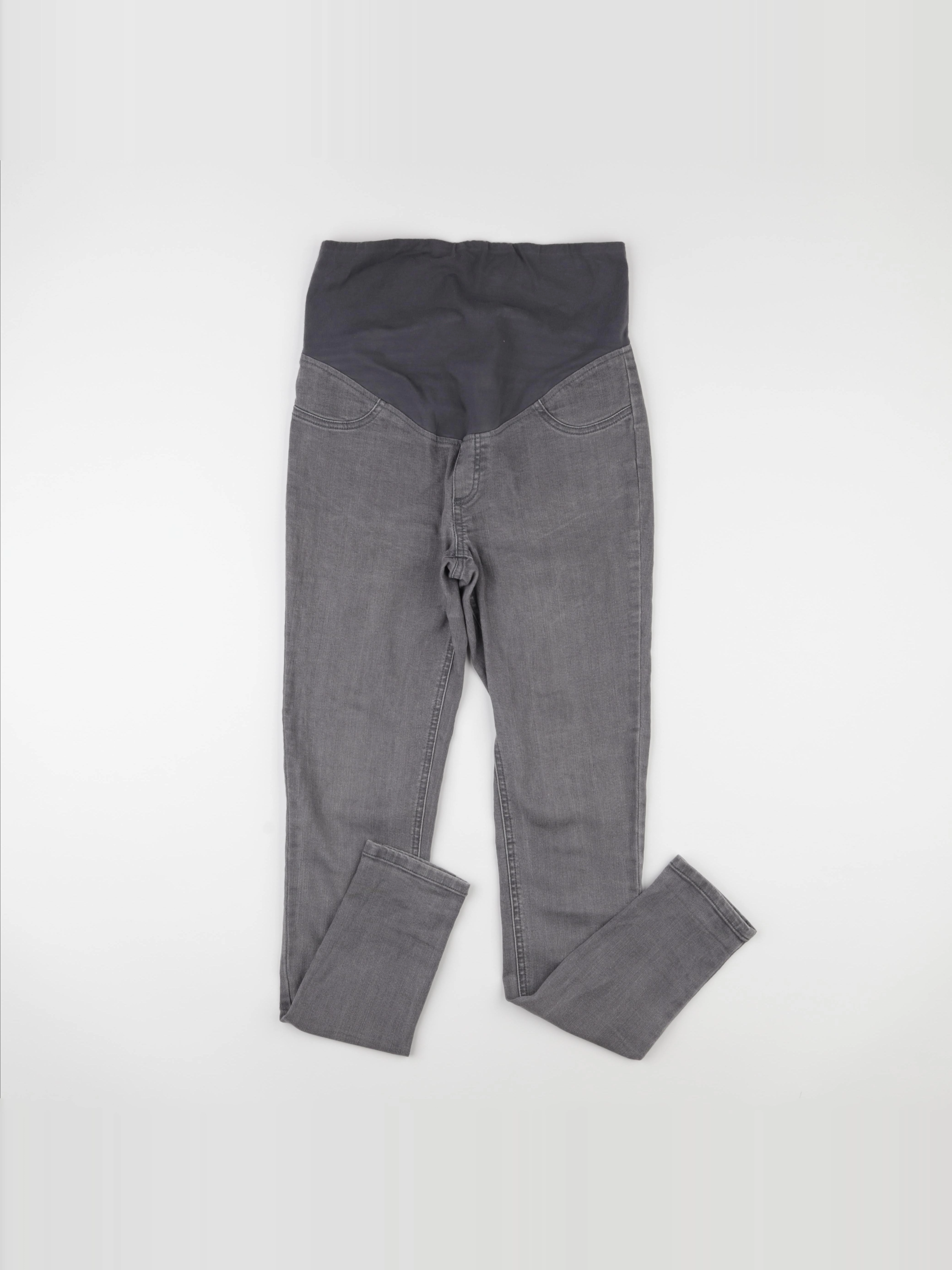 Vertbaudet - jean grossesse gris - 38