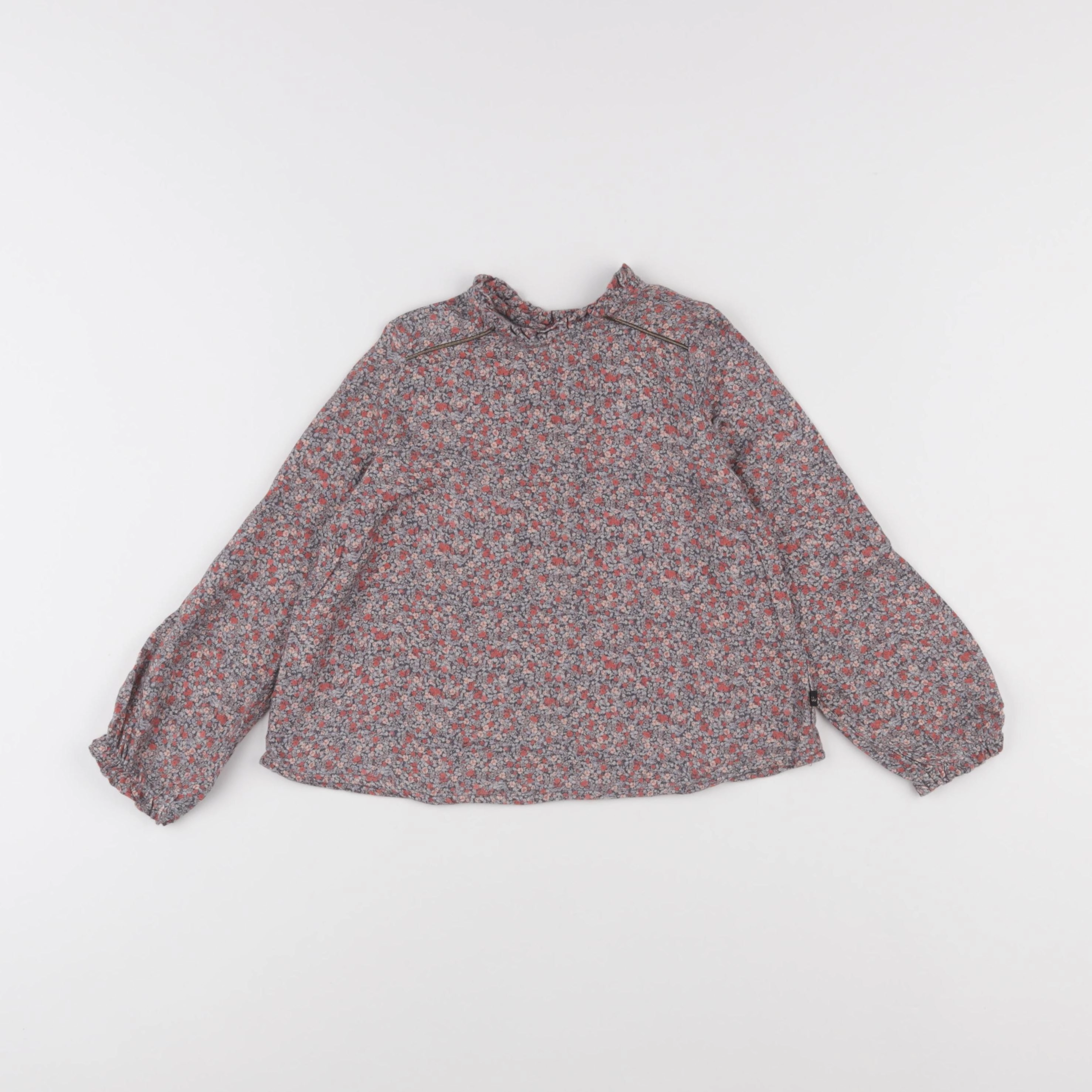 IKKS - blouse bleu - 4 ans