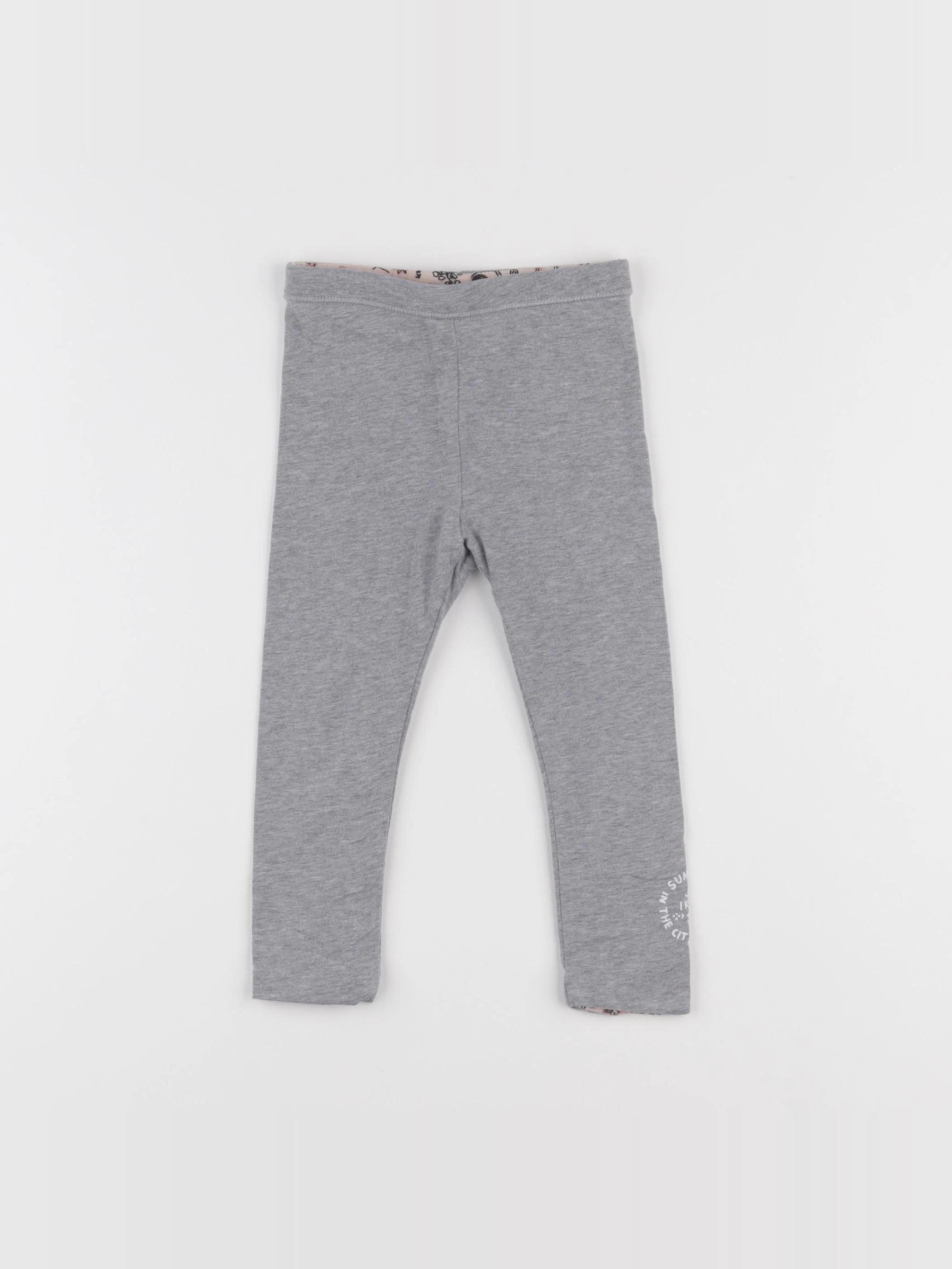 IKKS - legging gris - 18 mois