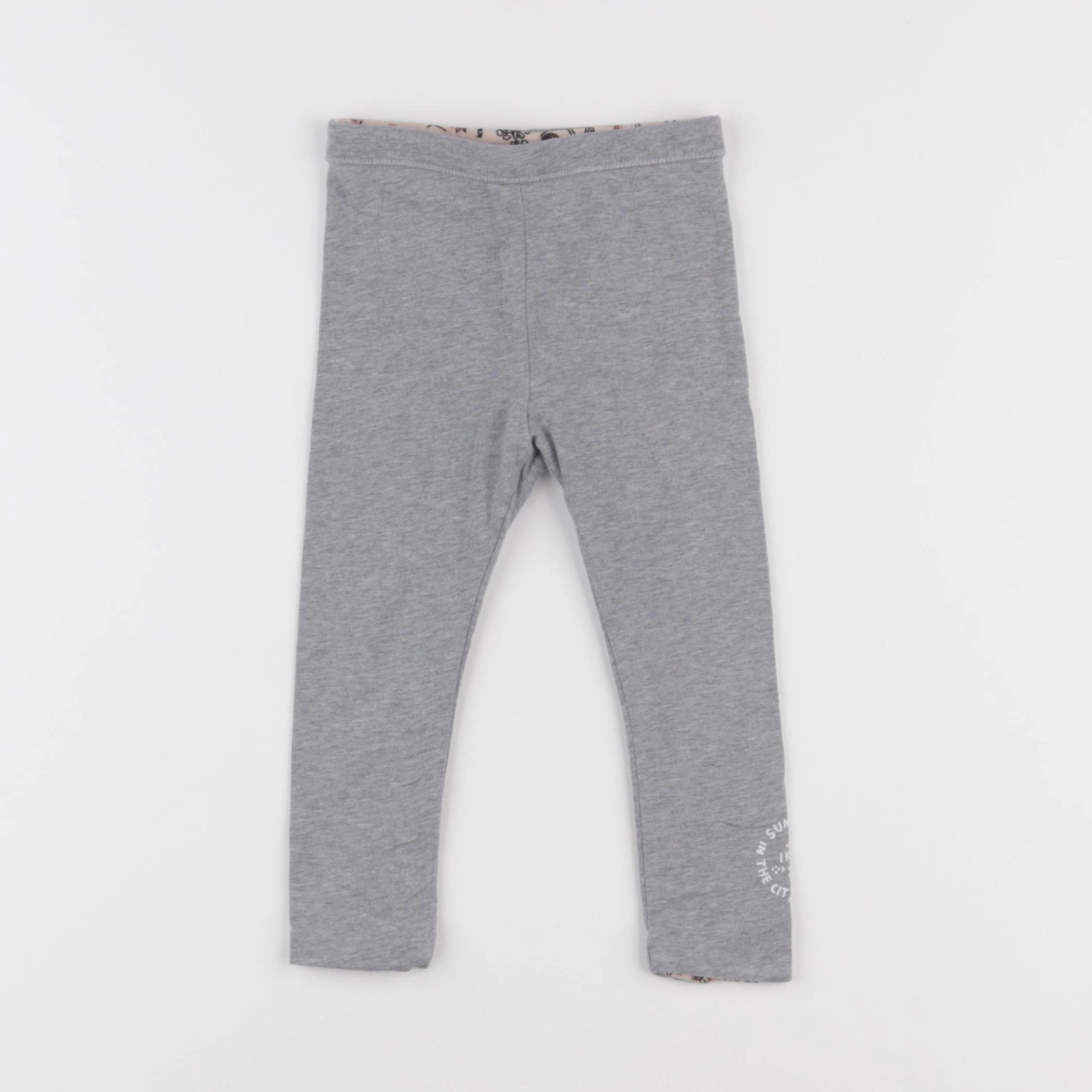 IKKS - legging gris - 18 mois
