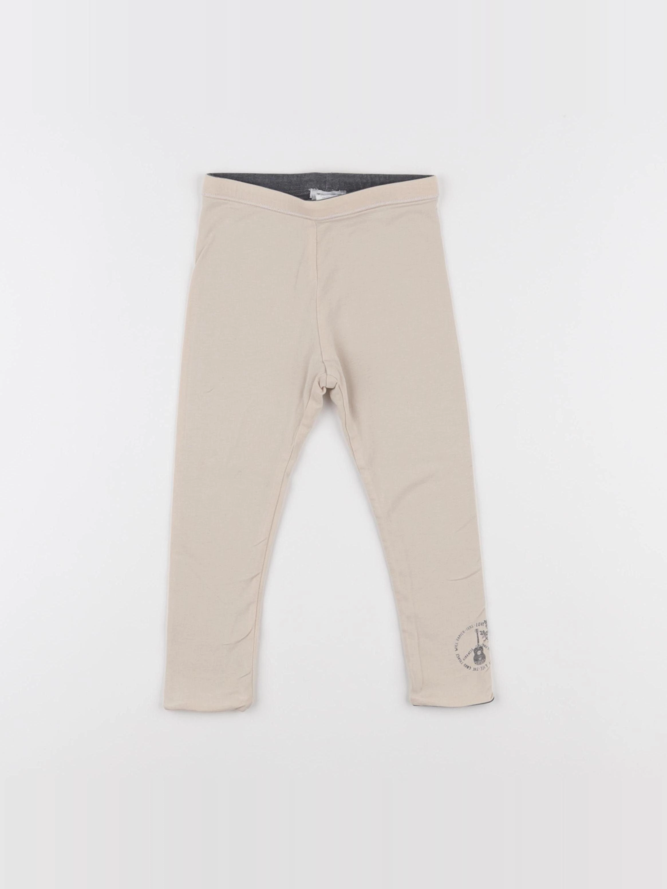 IKKS - legging beige - 2 ans