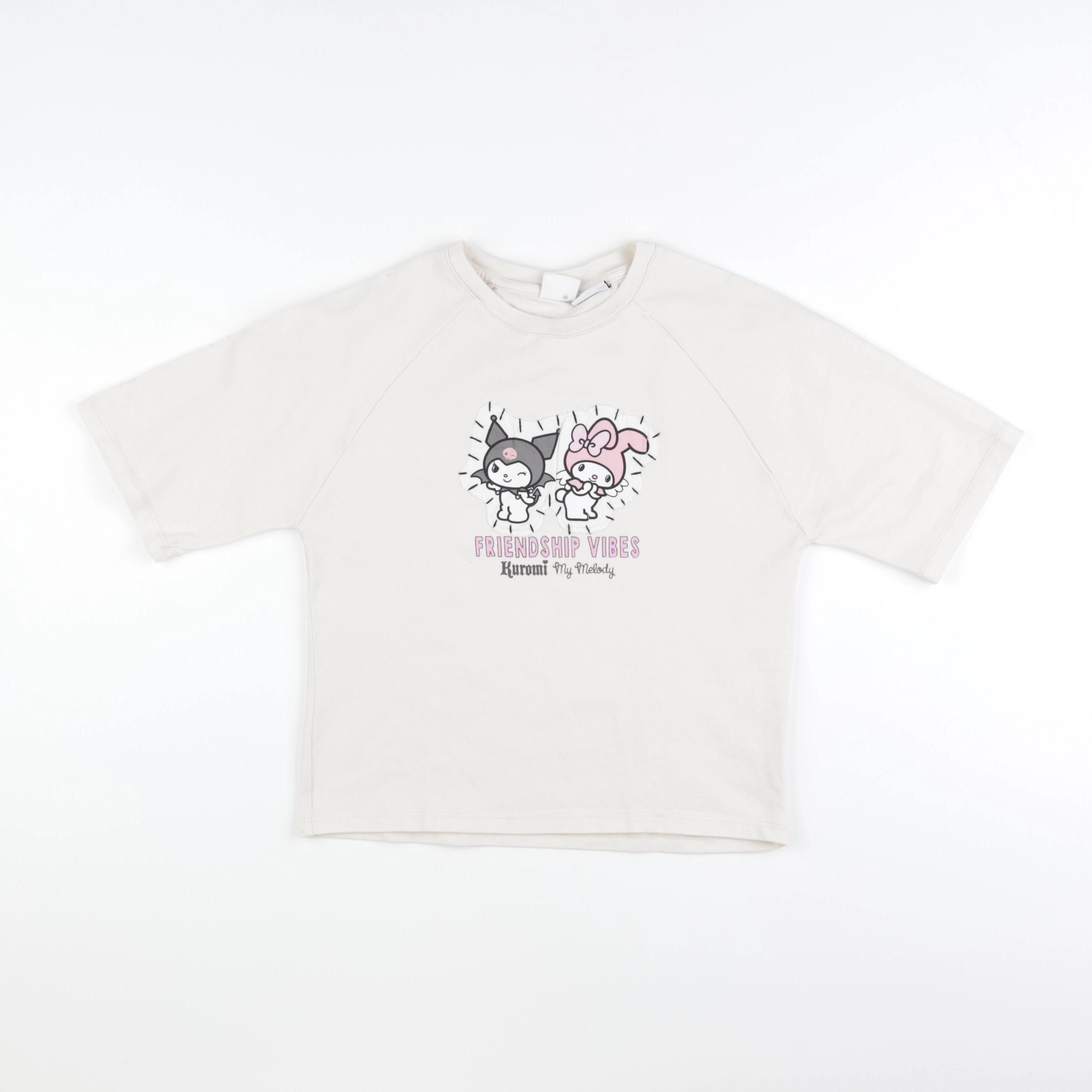 Zara - tee-shirt blanc - 11/12 ans