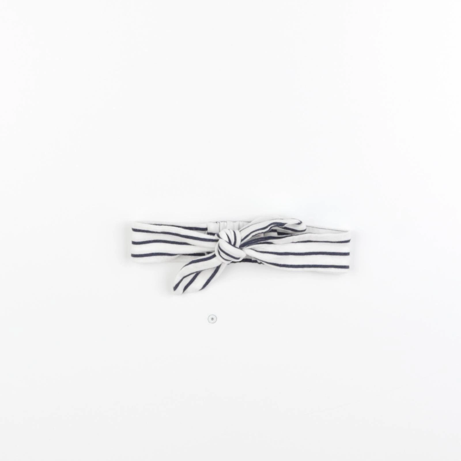 La Redoute - bandeau bleu, blanc - 6/12 mois