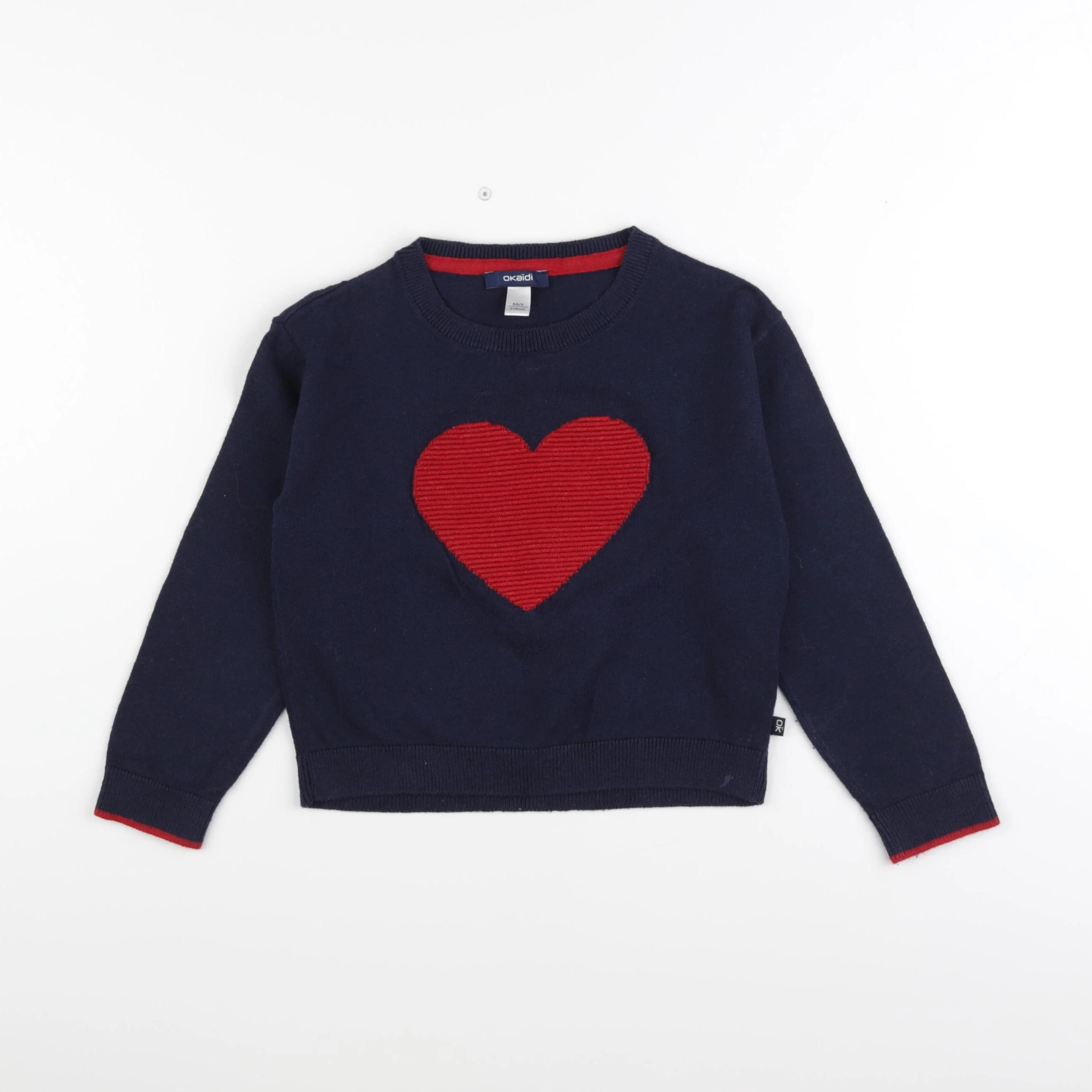 Okaidi - pull bleu - 5 ans