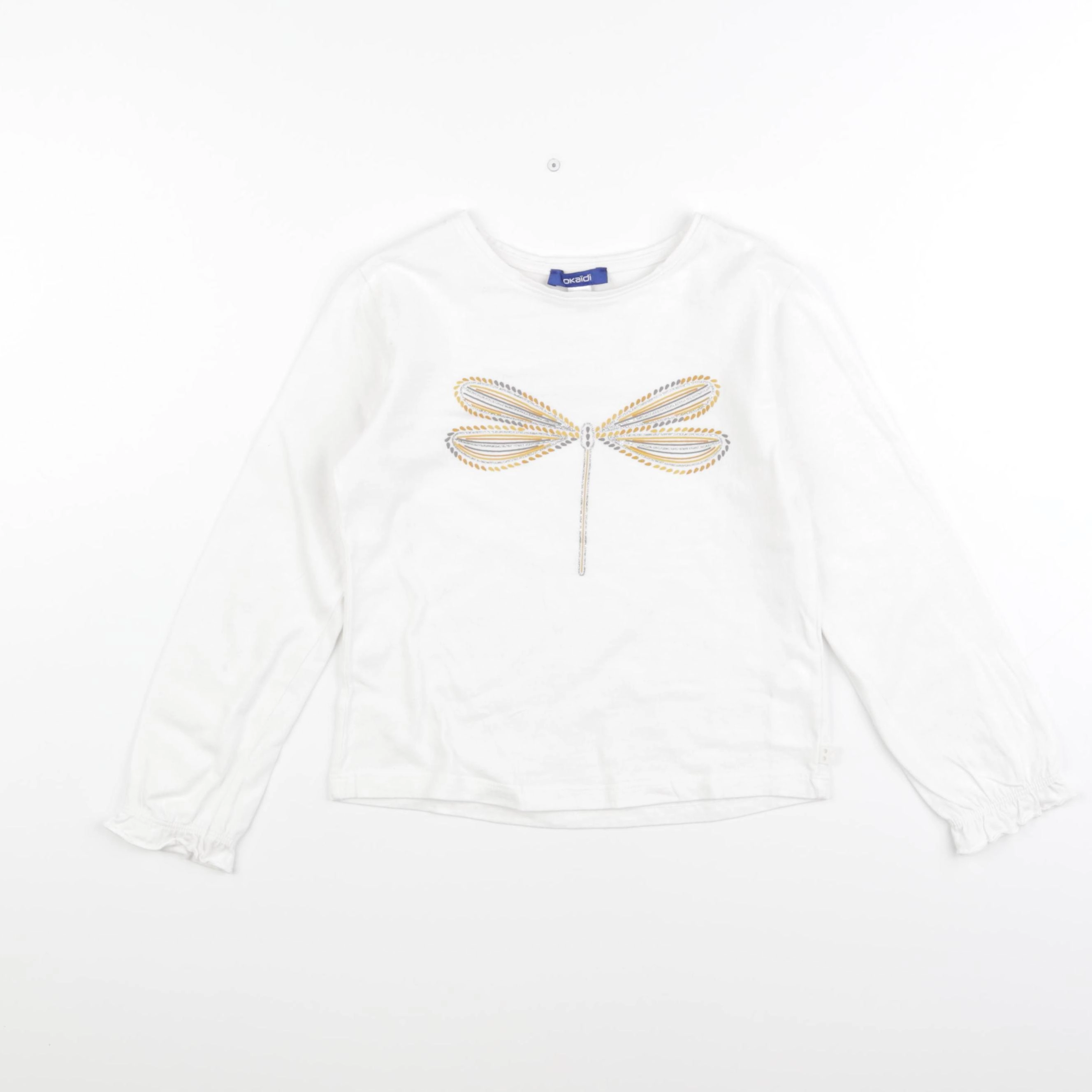 Okaidi - tee-shirt blanc - 6 ans