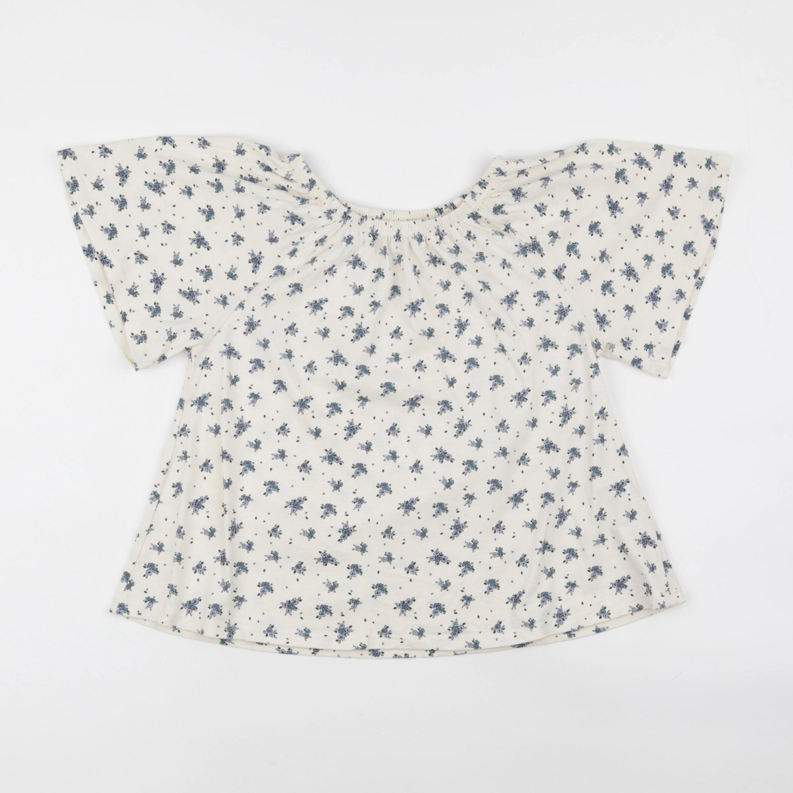 Vertbaudet - tee-shirt beige - 10 ans