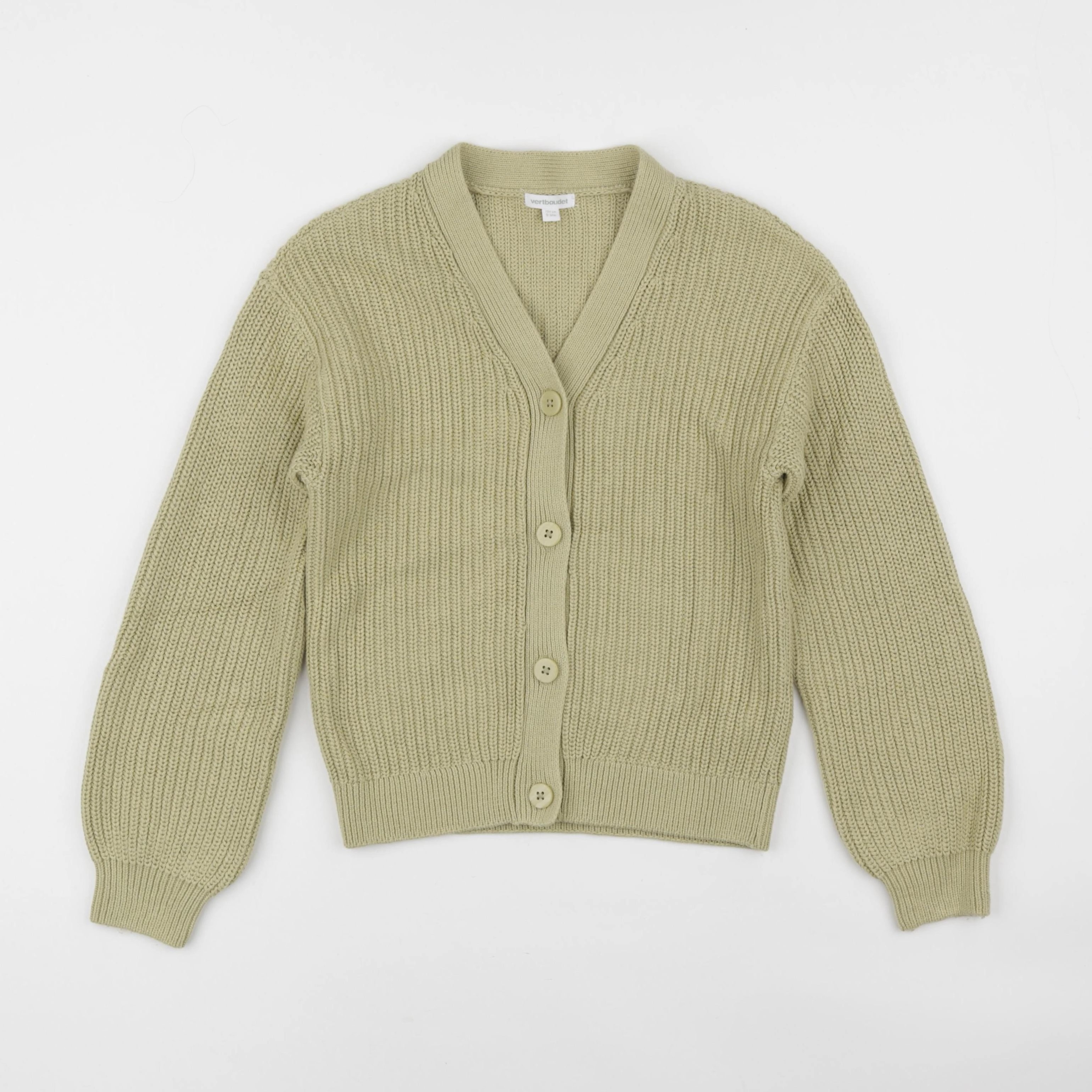 Vertbaudet - gilet jaune - 9 ans