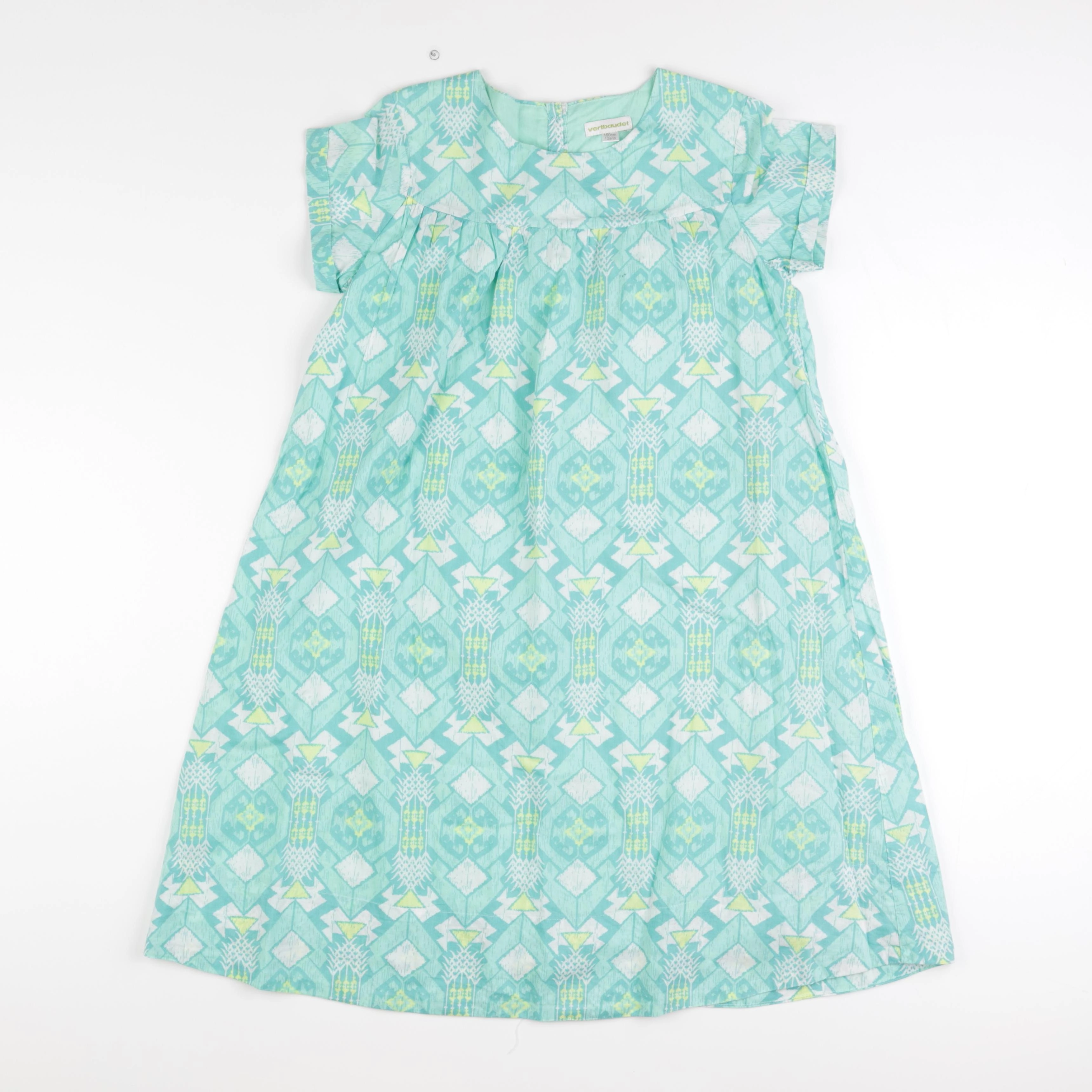 Vertbaudet - robe vert - 12 ans