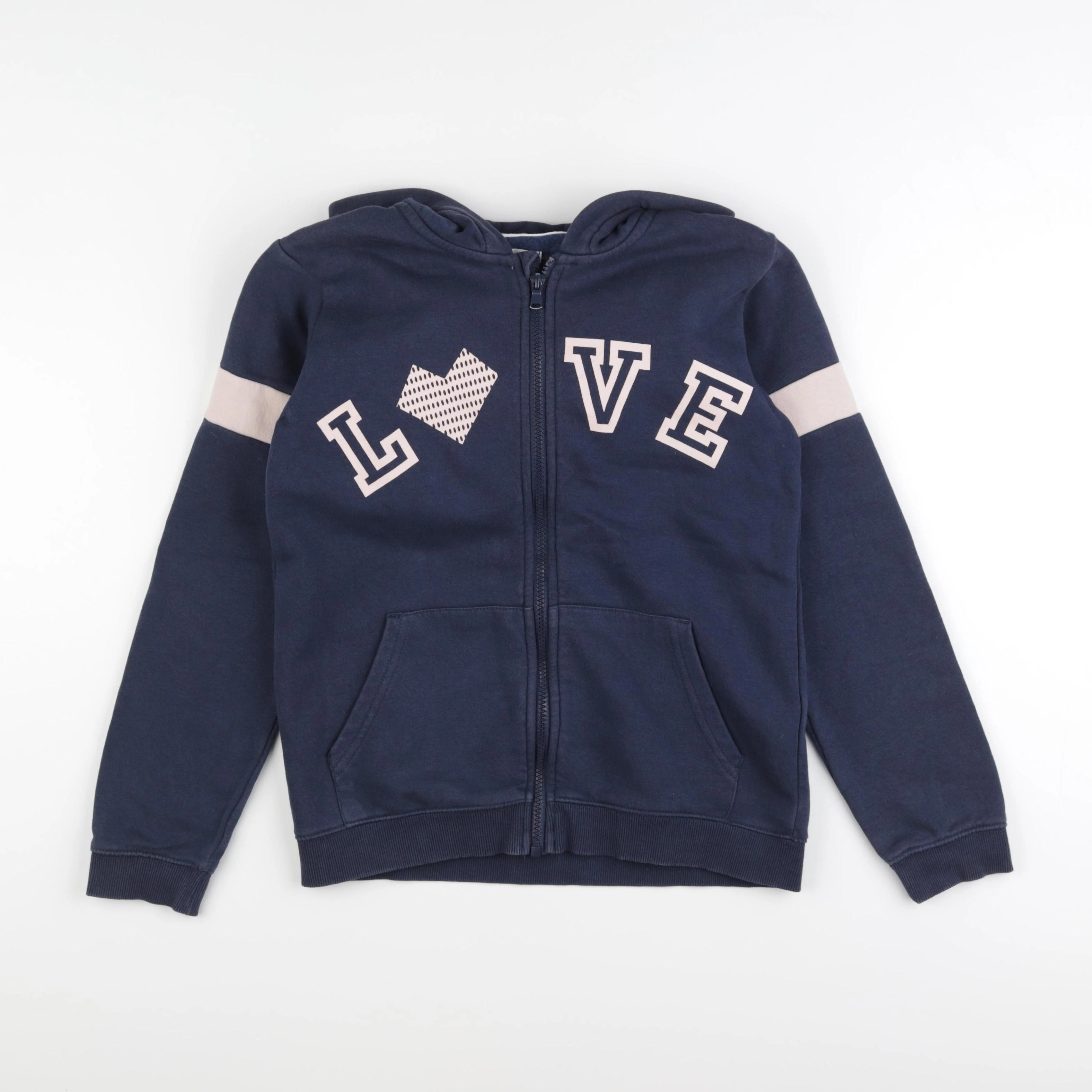 Vertbaudet - sweat bleu - 14 ans