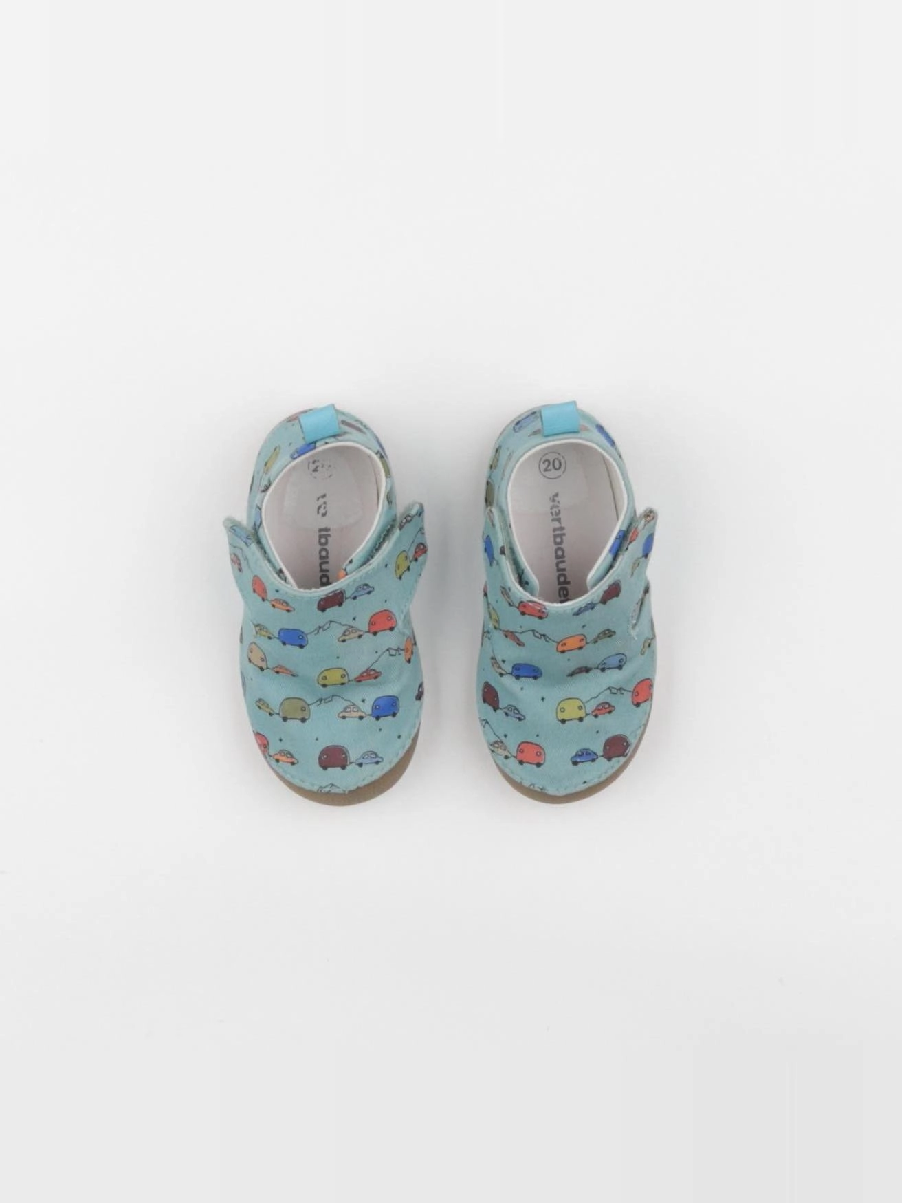 Vertbaudet - chaussons vert - pointure 20