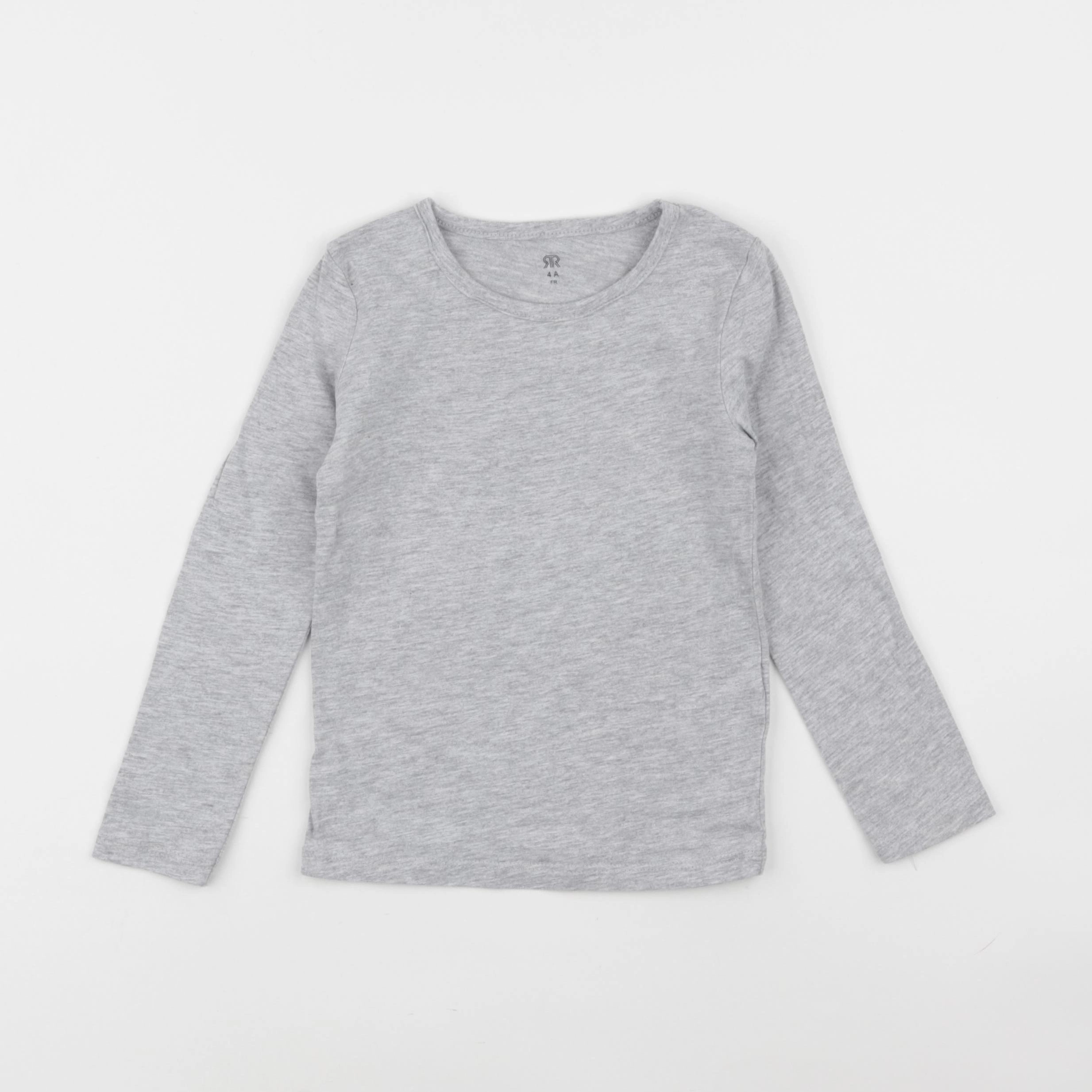 La Redoute - maillot de corps gris - 4 ans