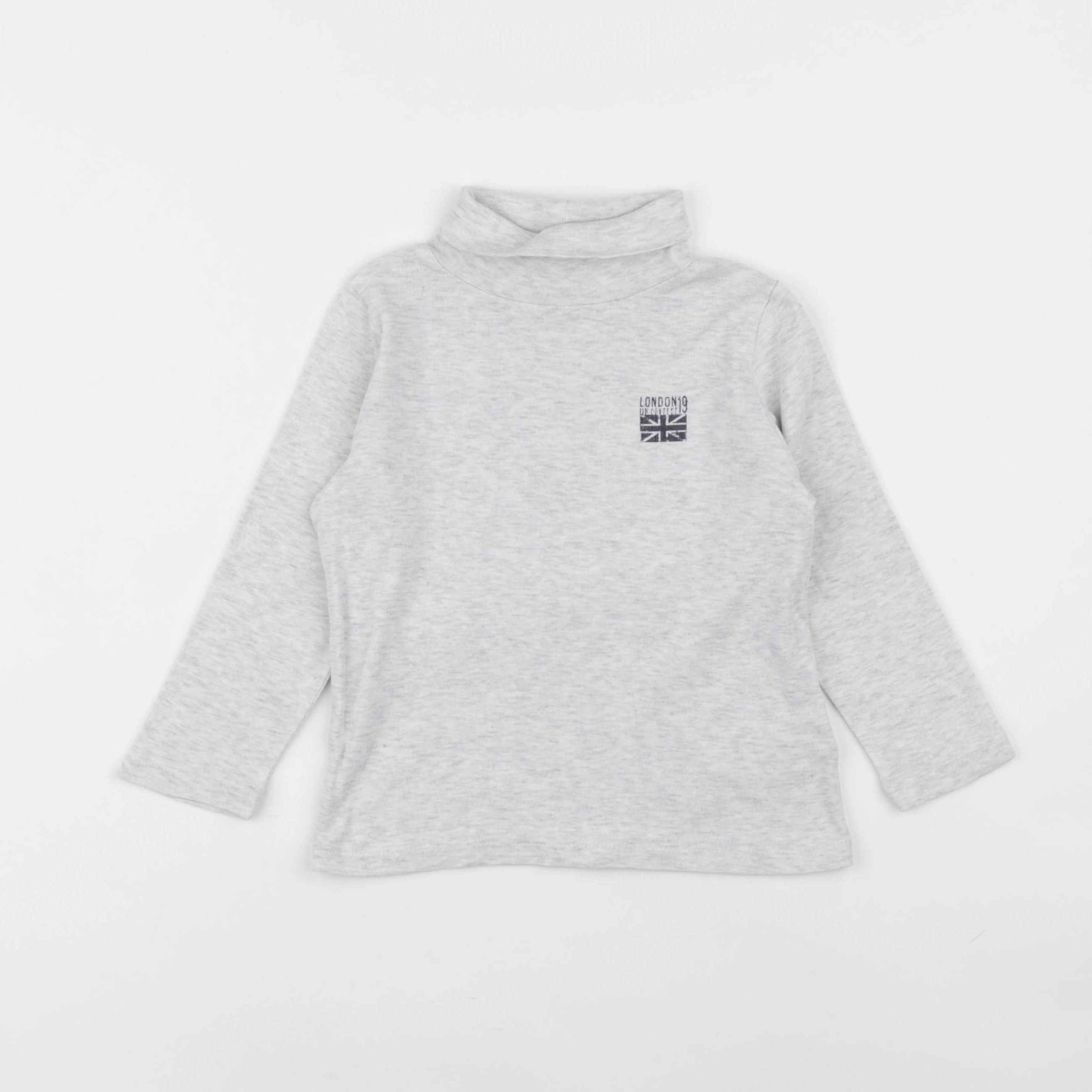 Vertbaudet - sous-pull gris - 4 ans