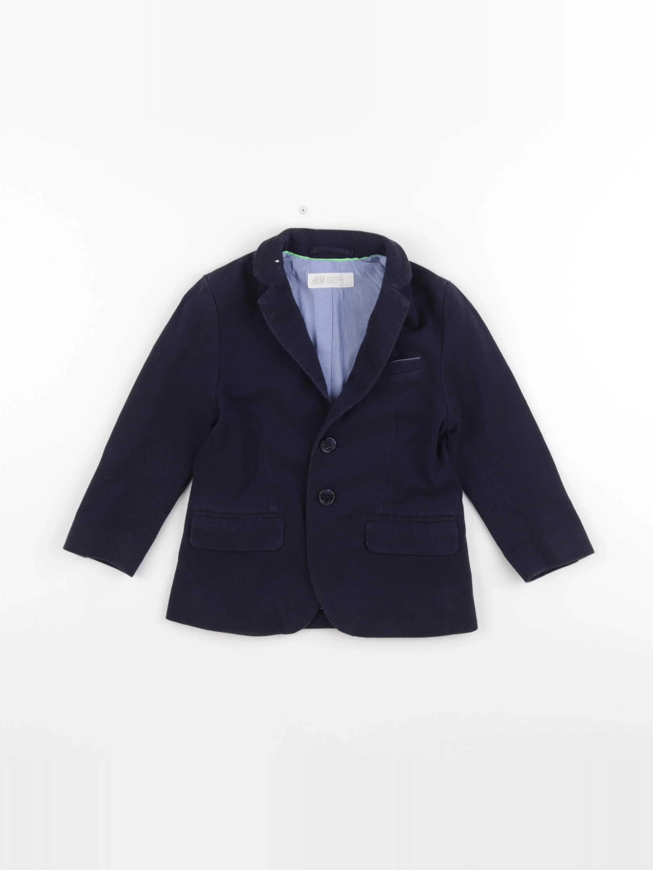 H&M - veste bleu - 2/3 ans