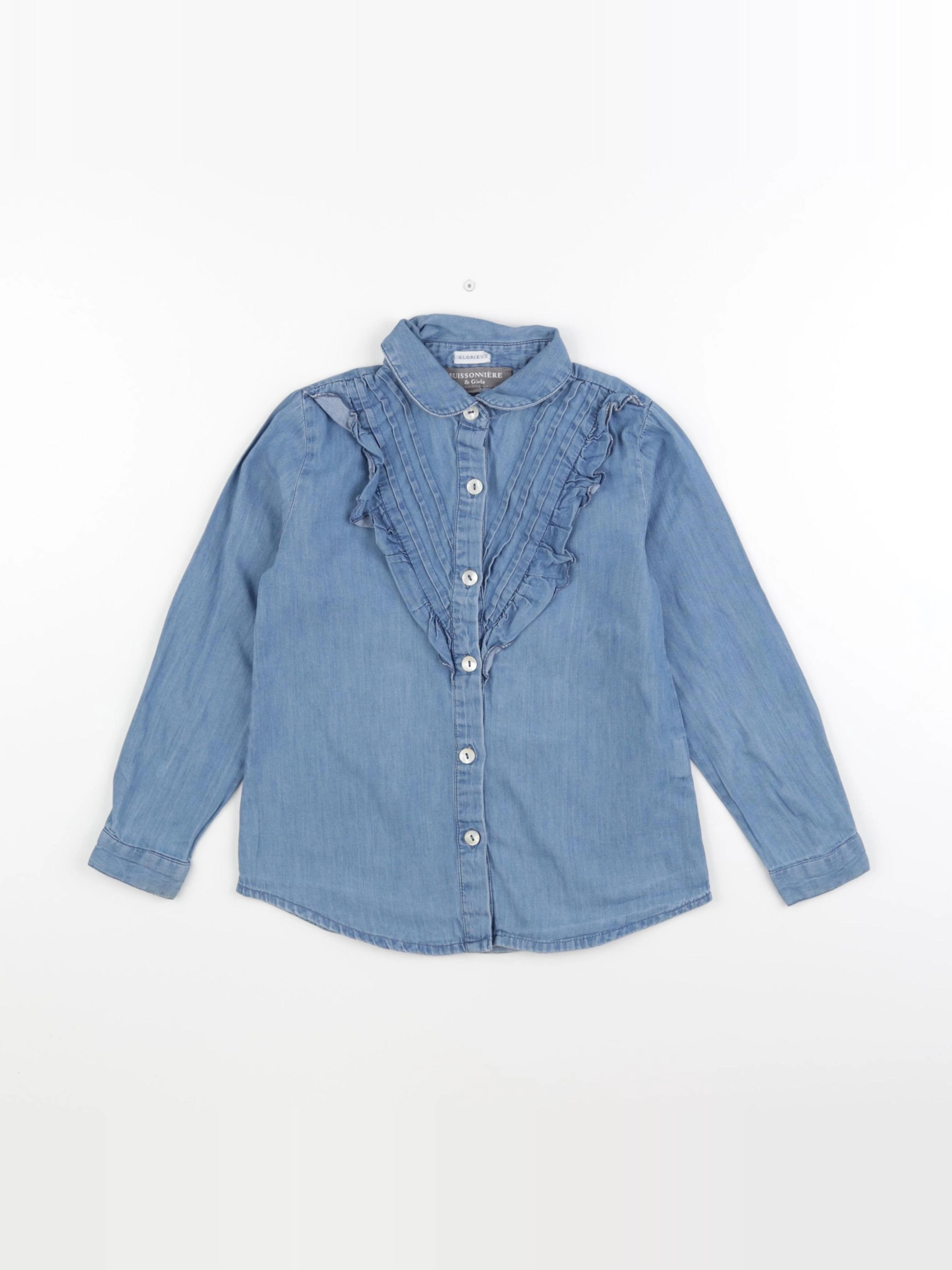 Buissonnière - blouse bleu - 6 ans