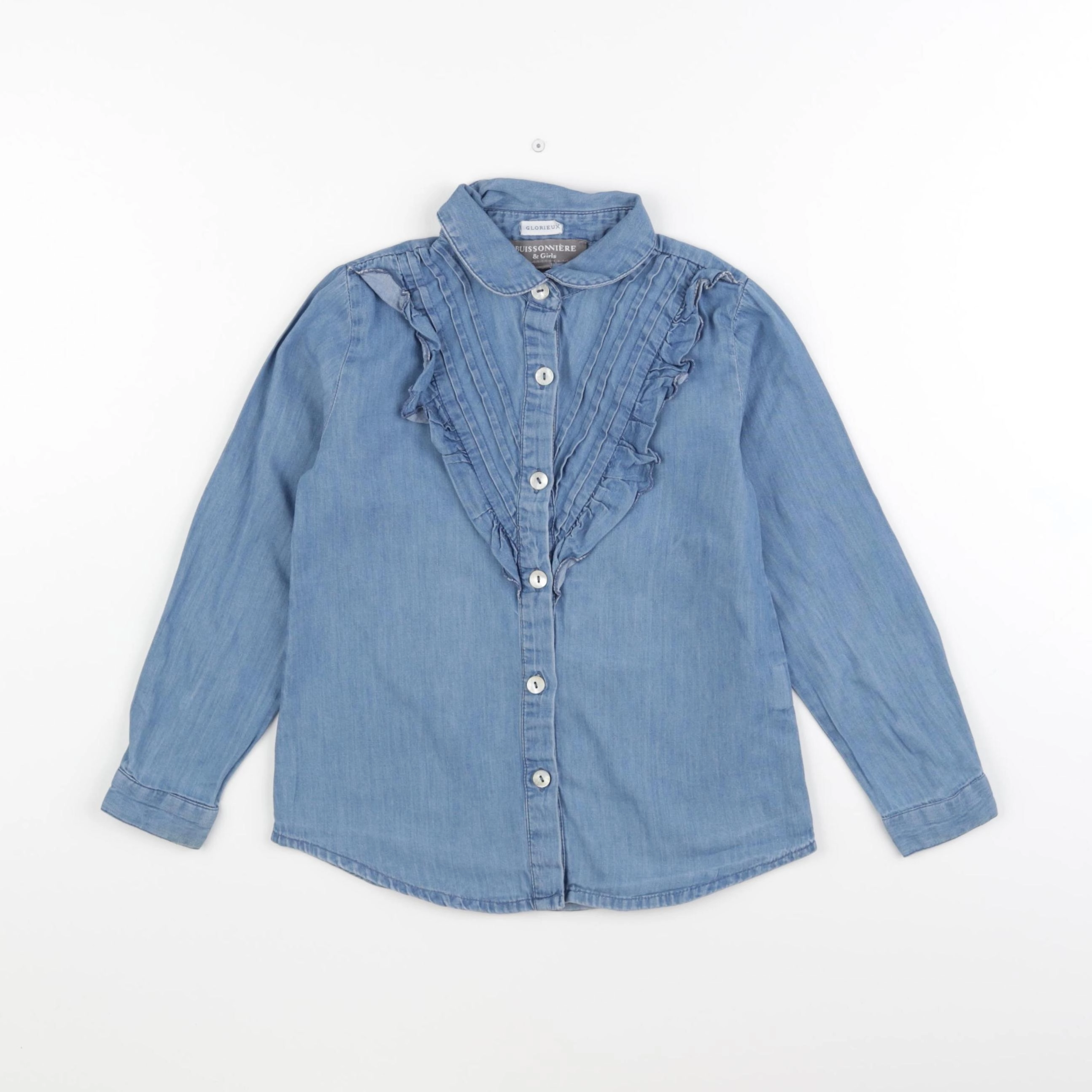 Buissonnière - blouse bleu - 6 ans