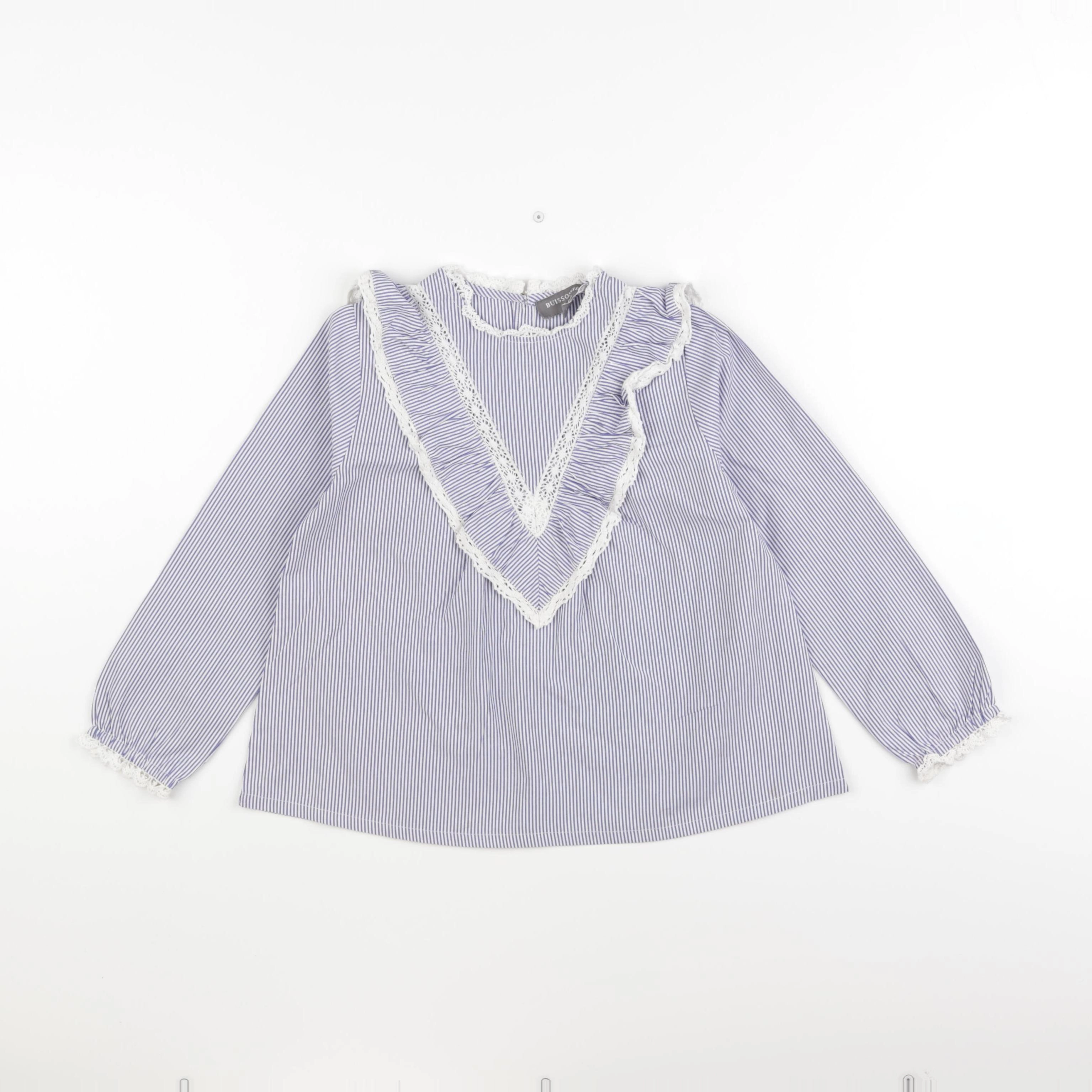 Buissonnière - blouse bleu - 6 ans