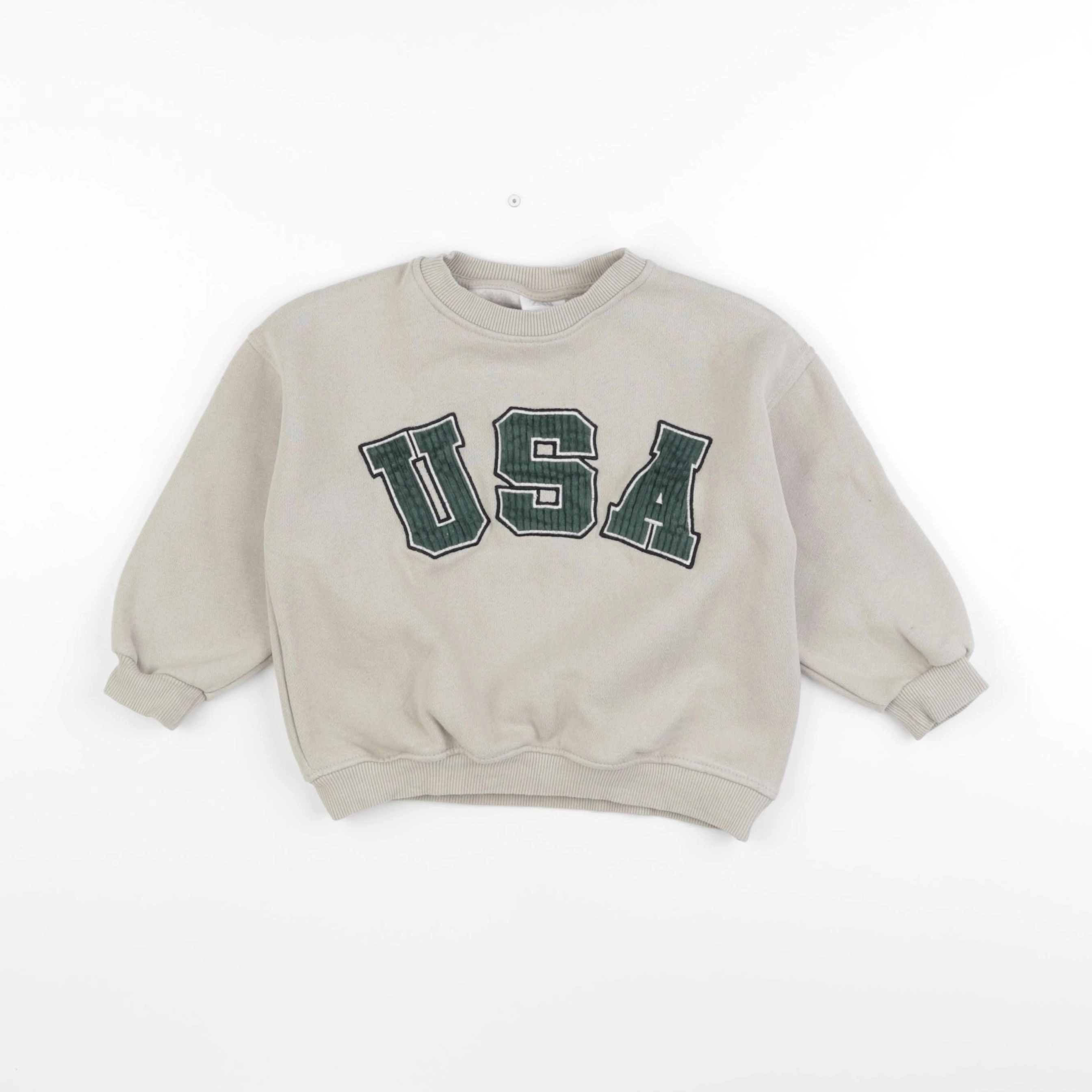 Zara - sweat beige - 4 ans