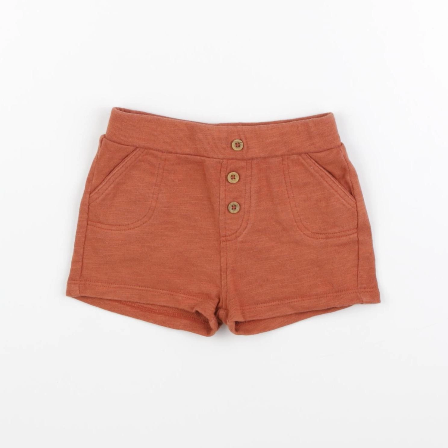 Boutchou - short marron - 6 mois