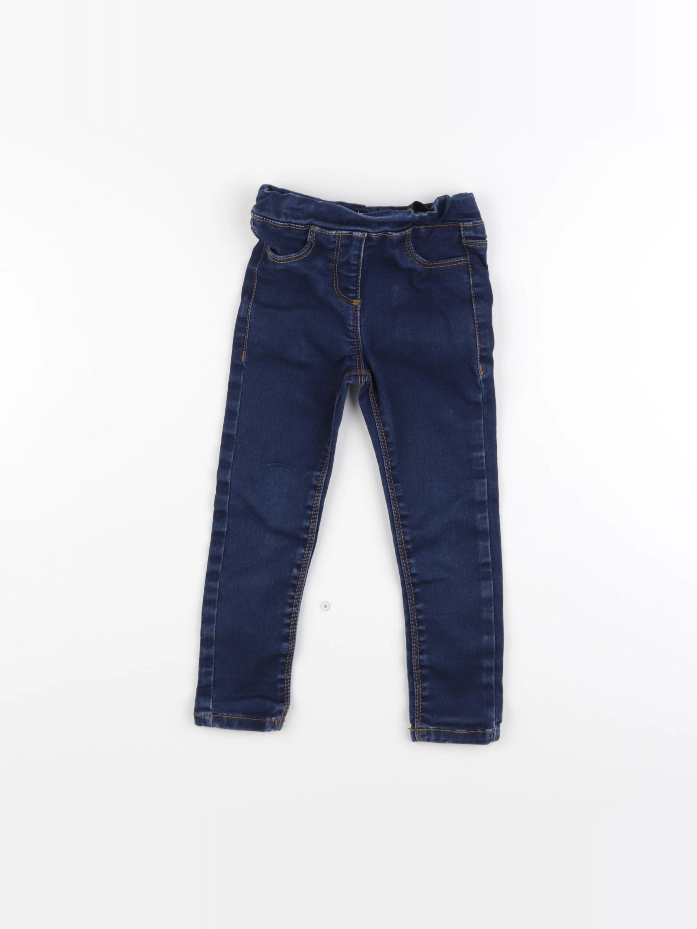 Vertbaudet - jegging bleu - 3 ans