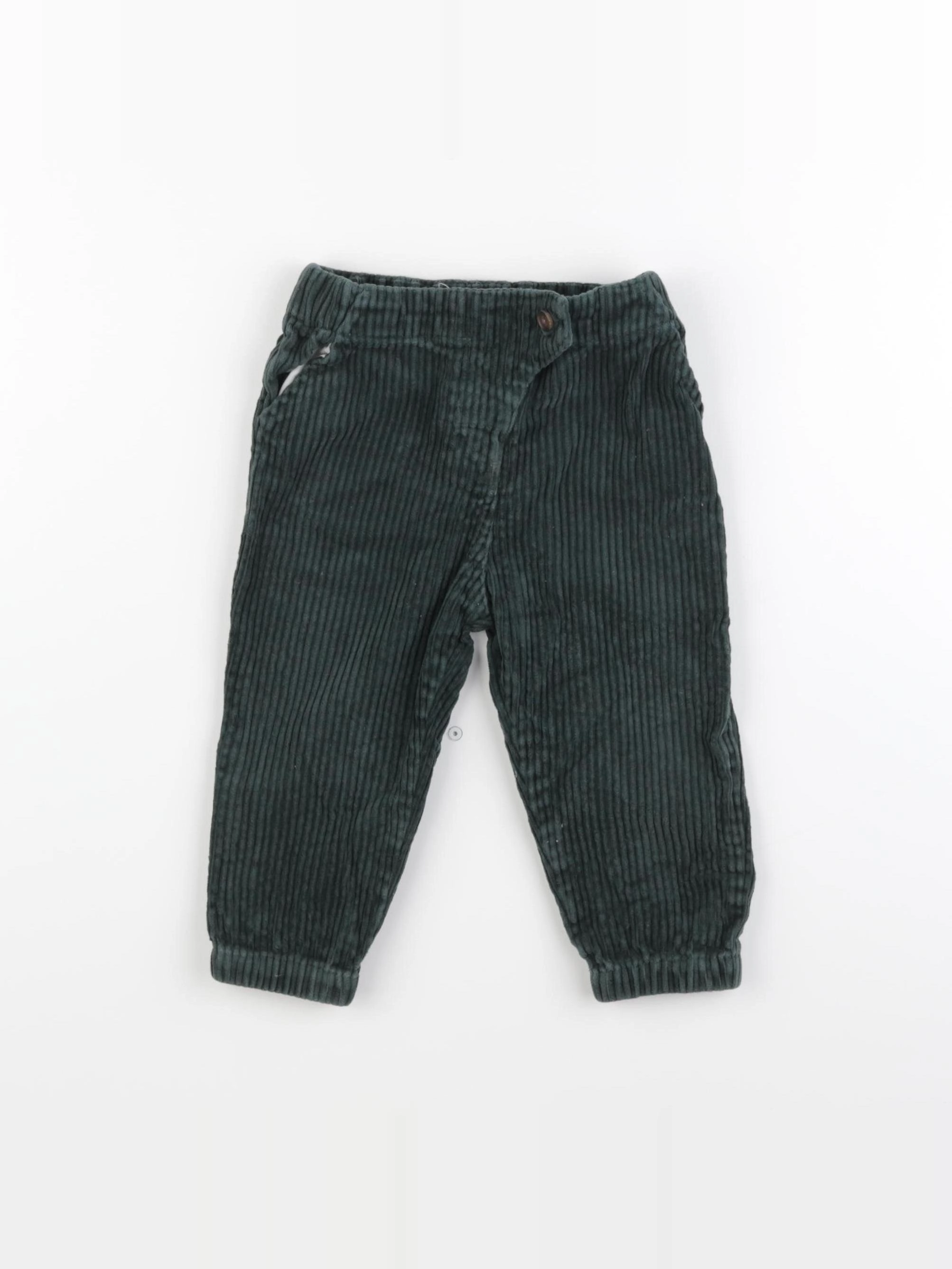 Boutchou - pantalon vert - 12 mois