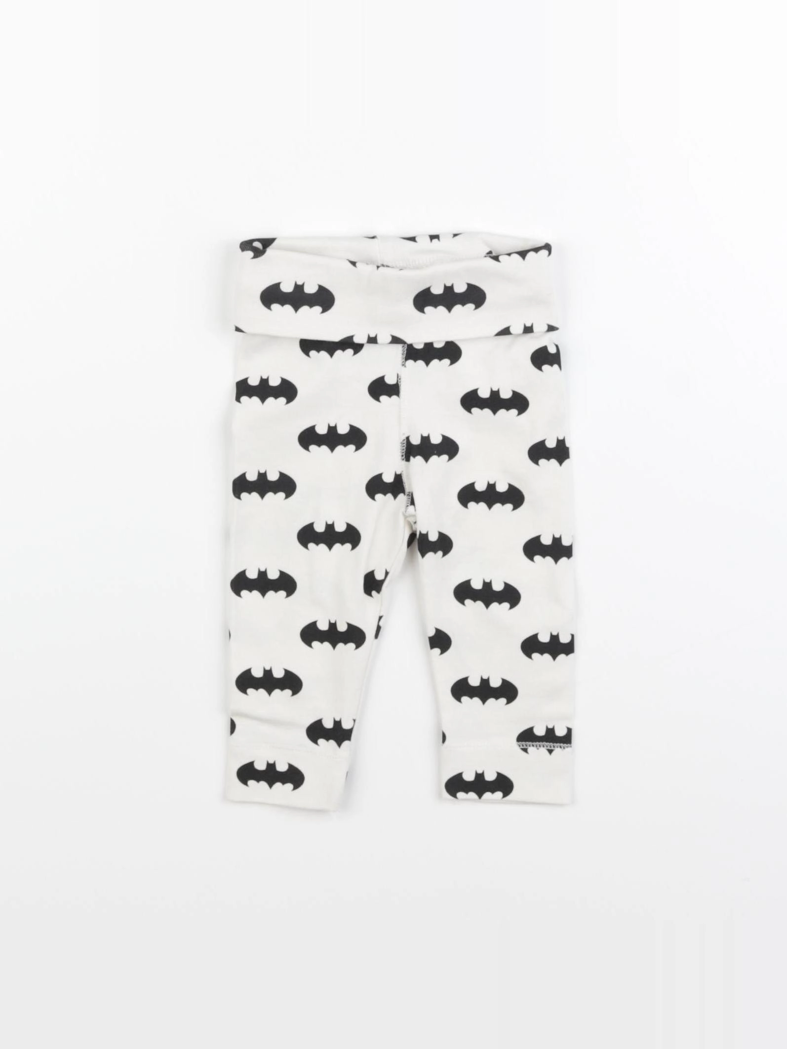 H&M - legging noir - 2/4 mois