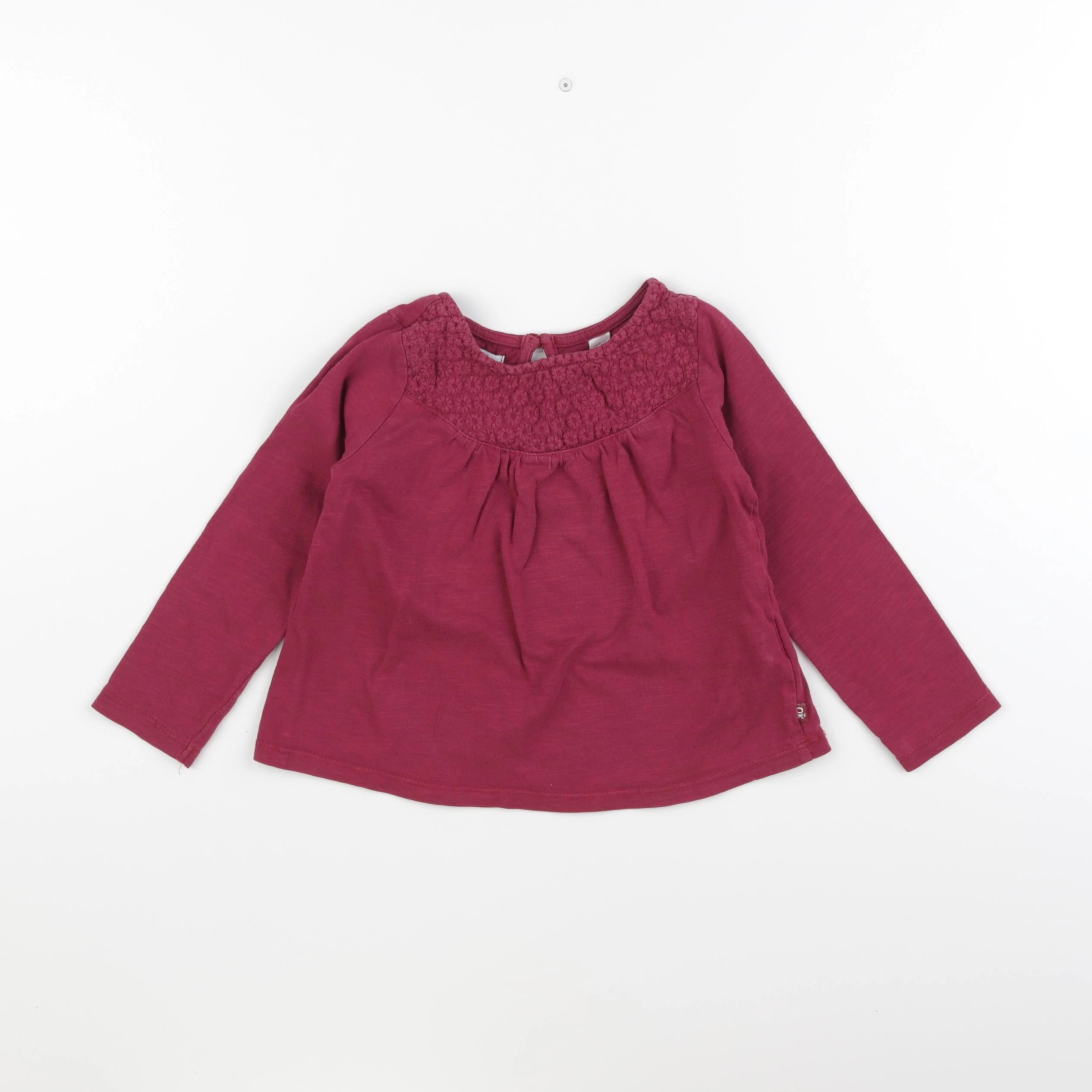 Okaidi - tee-shirt rouge - 3 ans