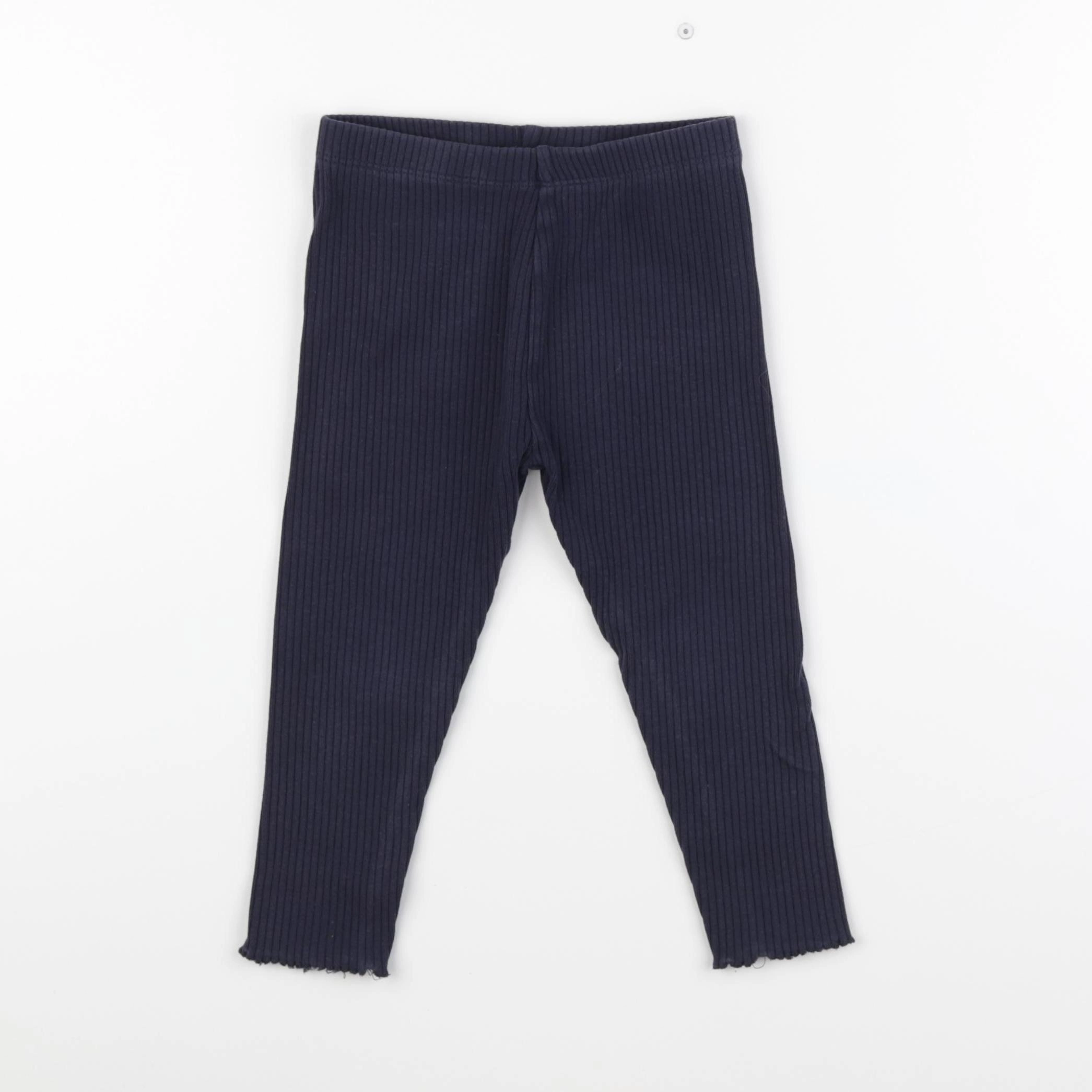 Mango - legging bleu - 2/3 ans