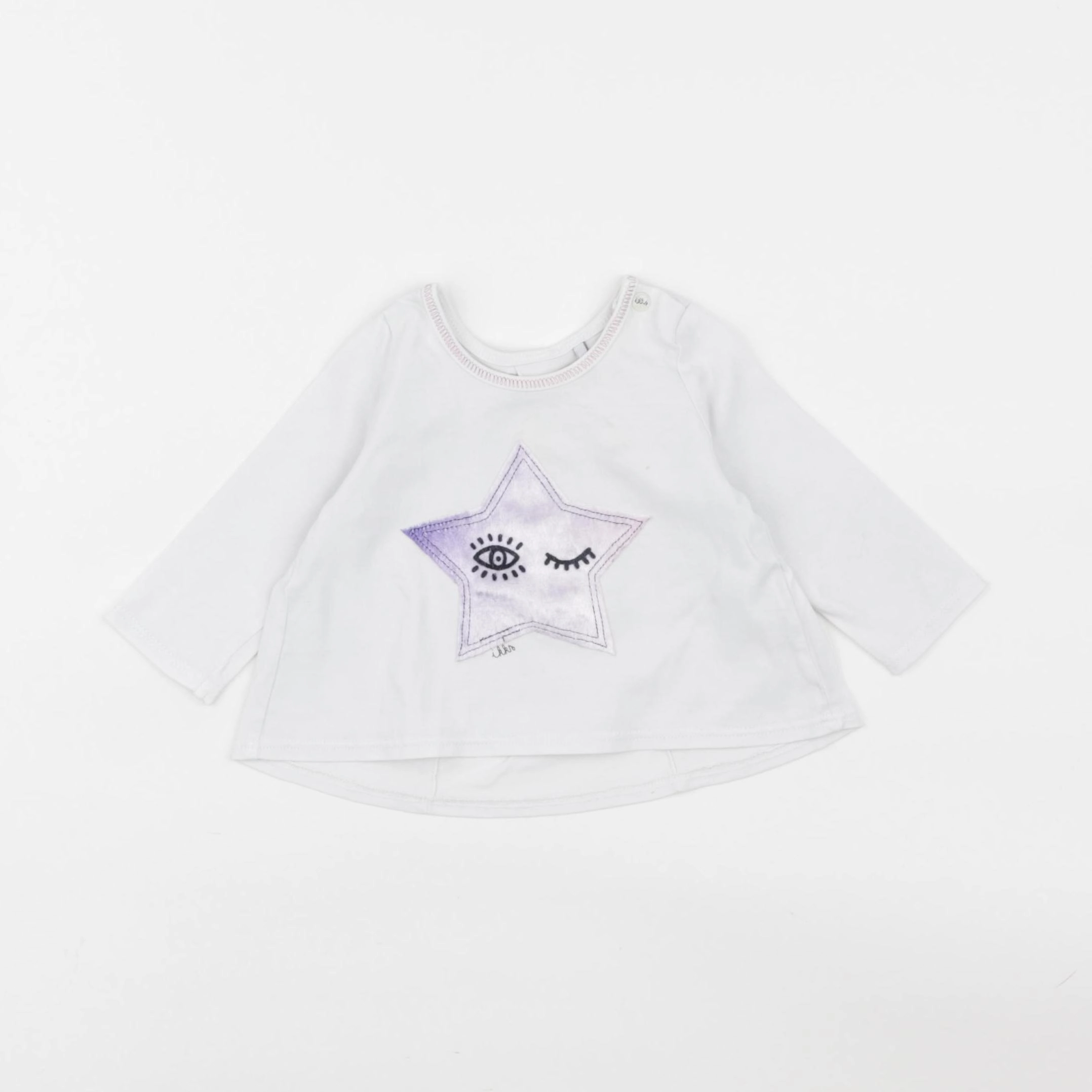 IKKS - tee-shirt blanc - 3 mois