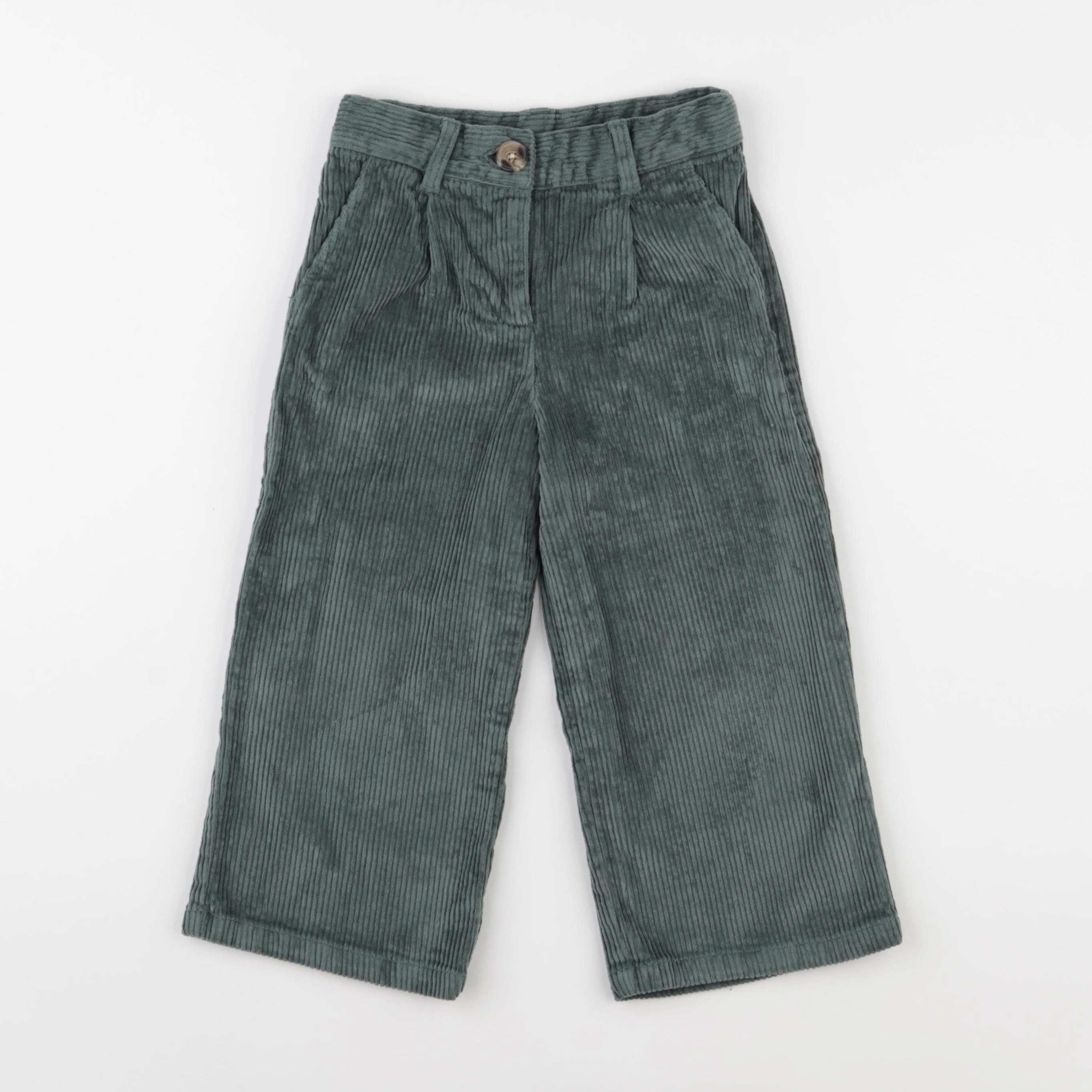 Cyrillus - pantalon vert - 4 ans