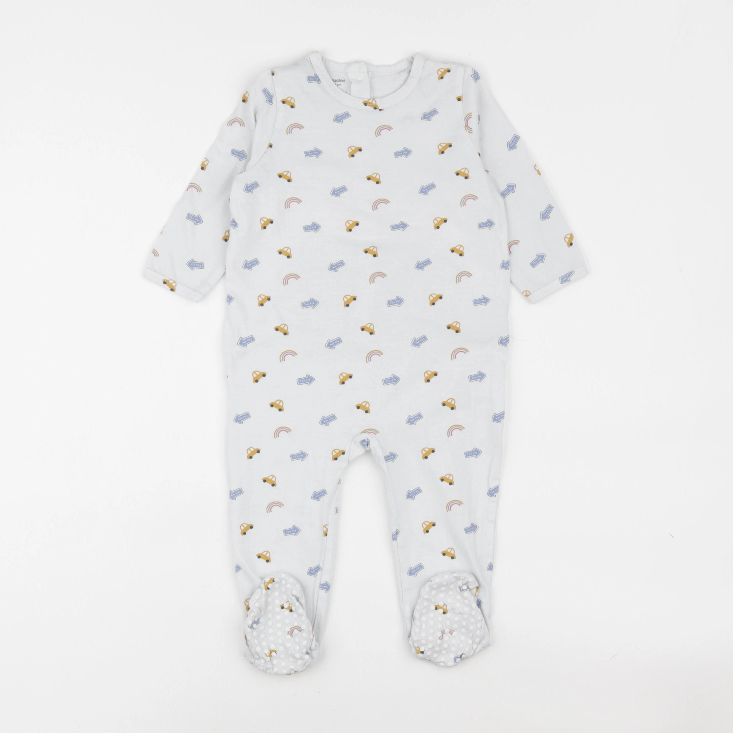 Vertbaudet - pyjama coton multicolore - 18 mois