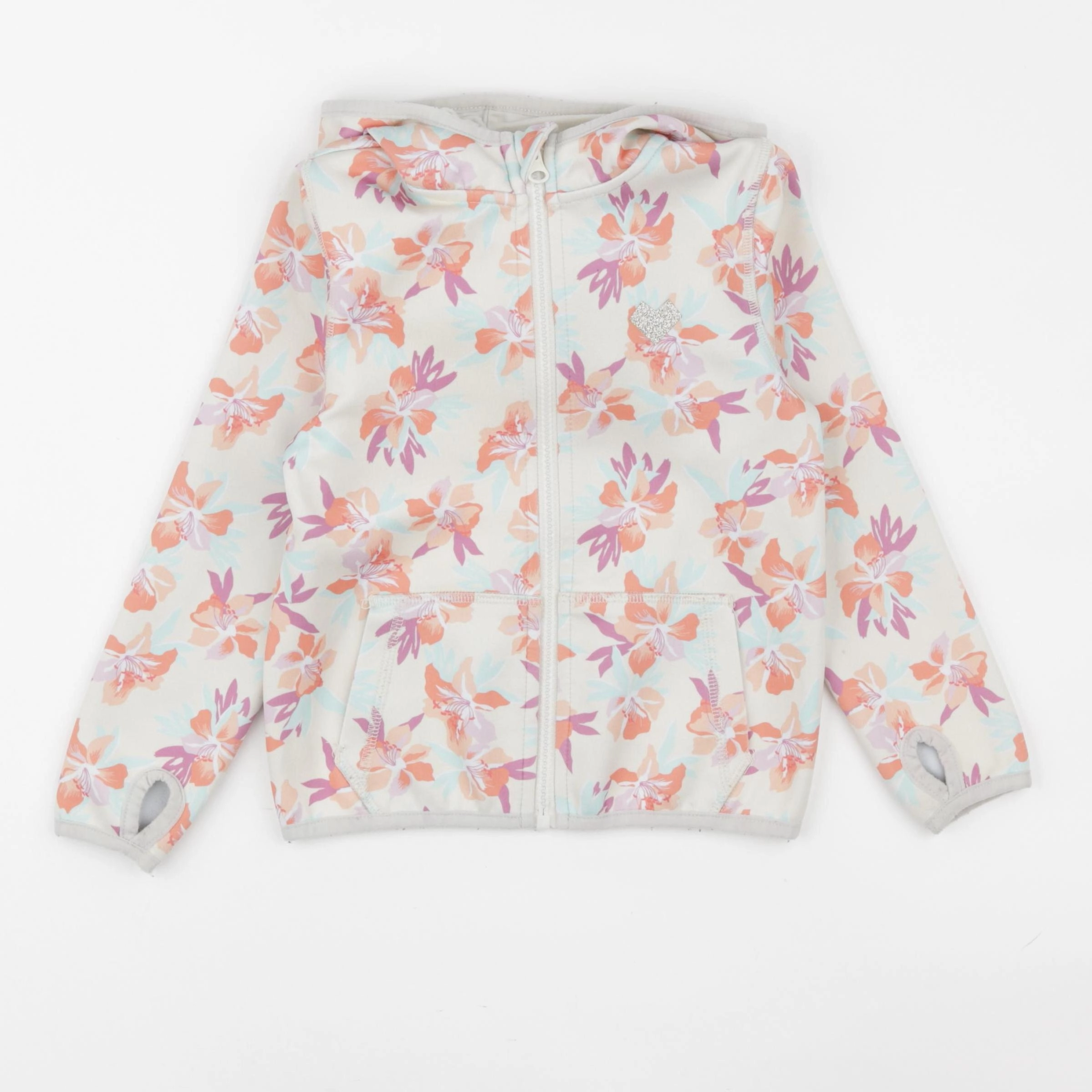 Vertbaudet - sweat multicolore - 5 ans