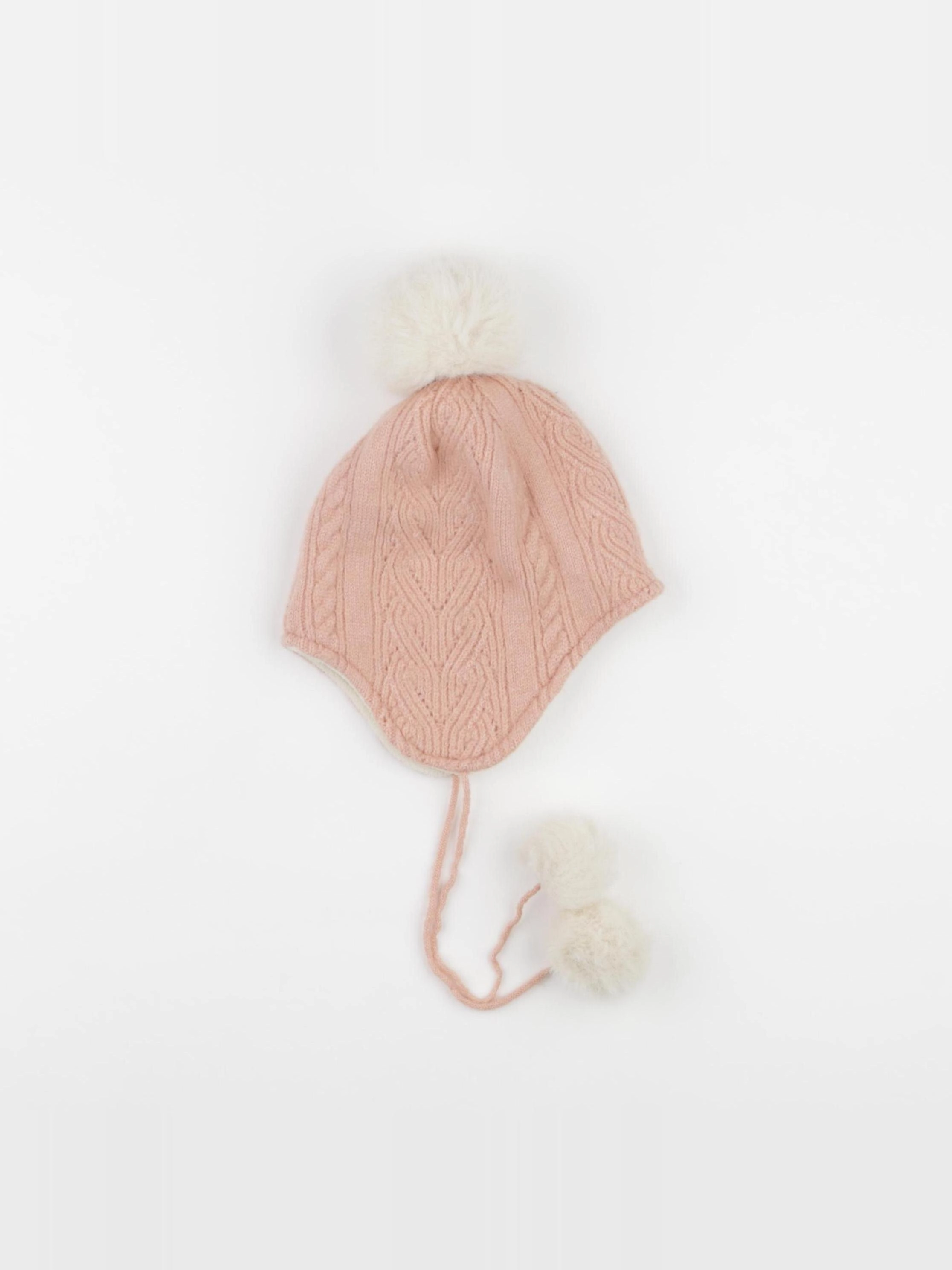 Vertbaudet - bonnet rose - 8/10 ans