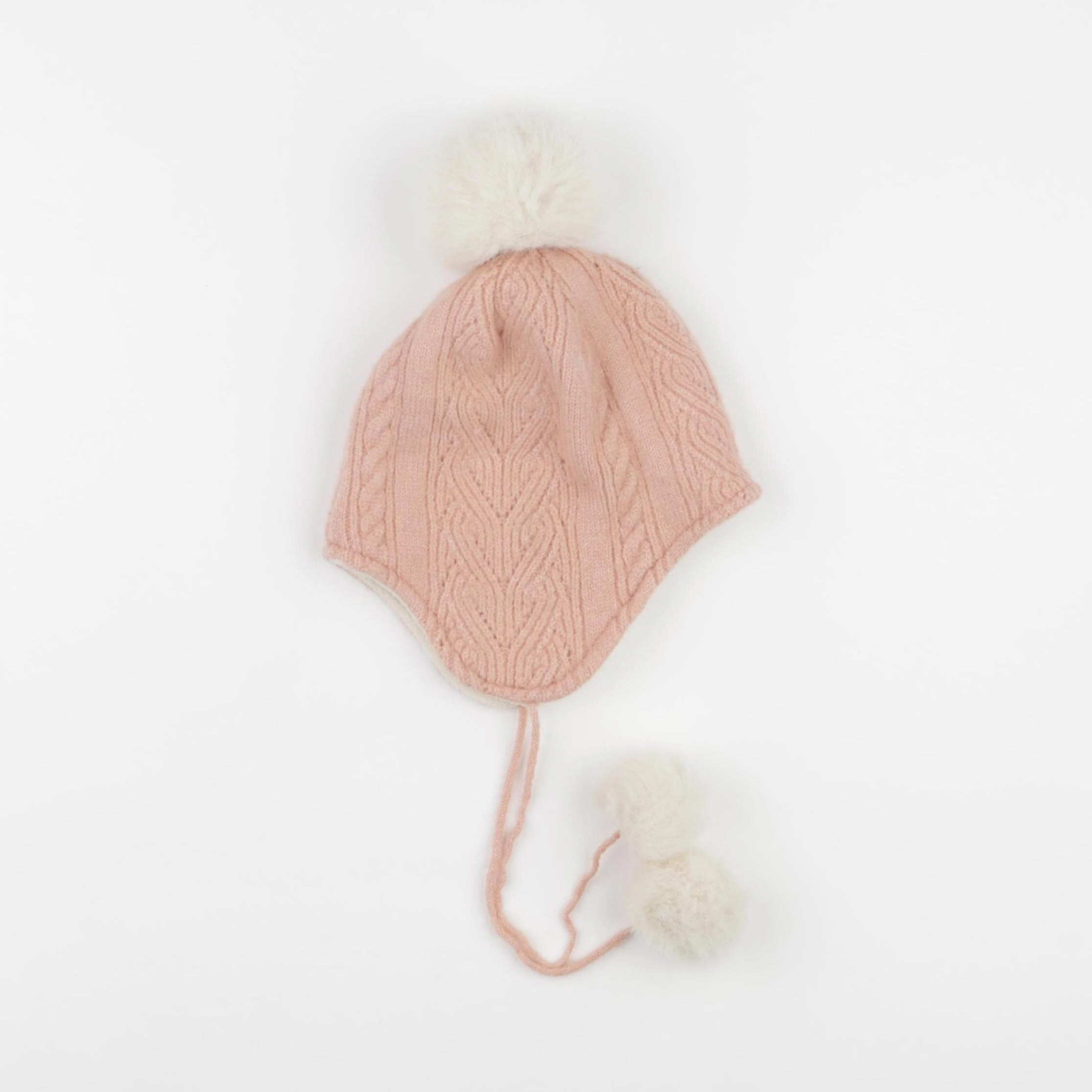Vertbaudet - bonnet rose - 8/10 ans