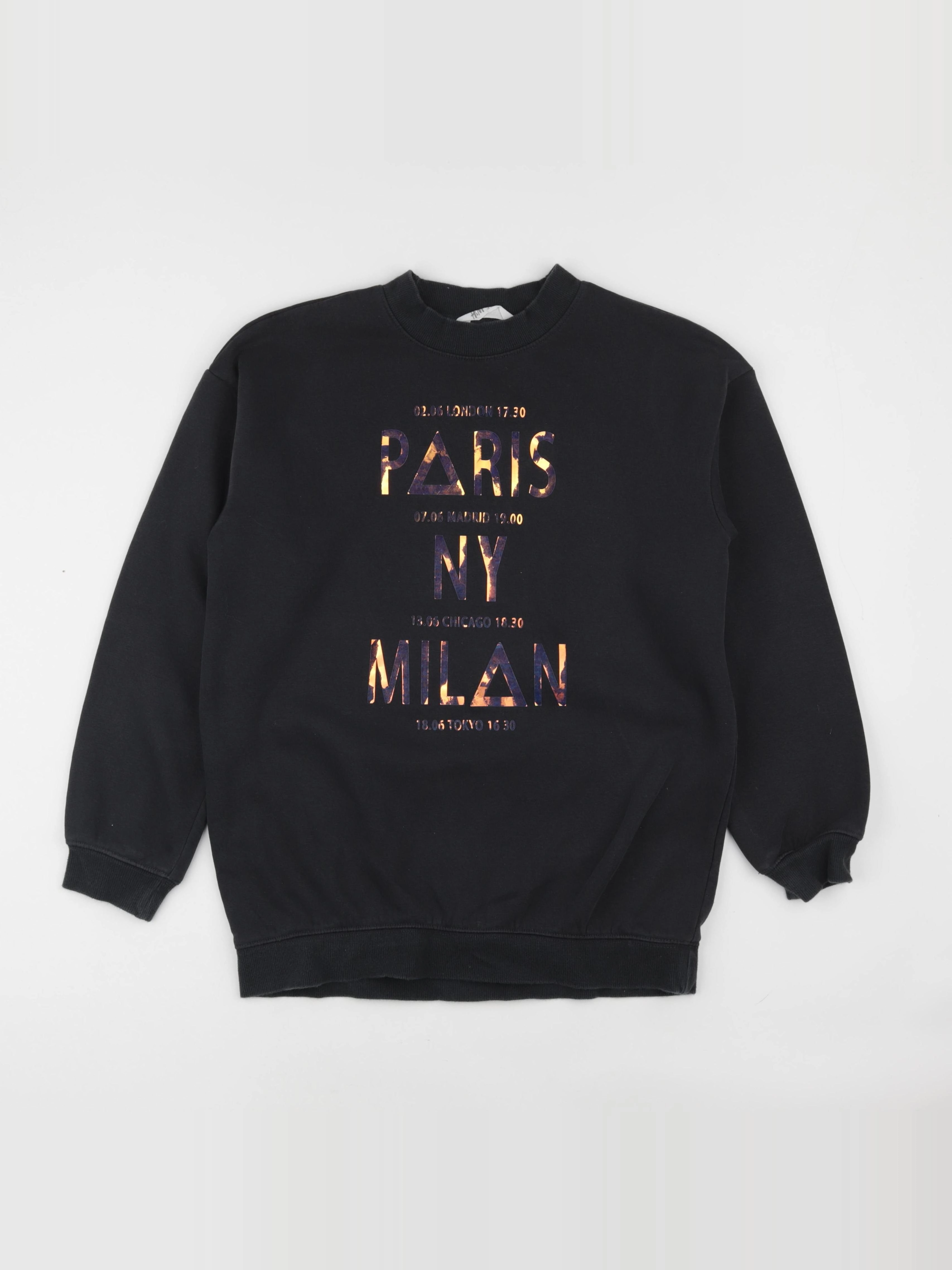 H&M - sweat gris - 10/12 ans