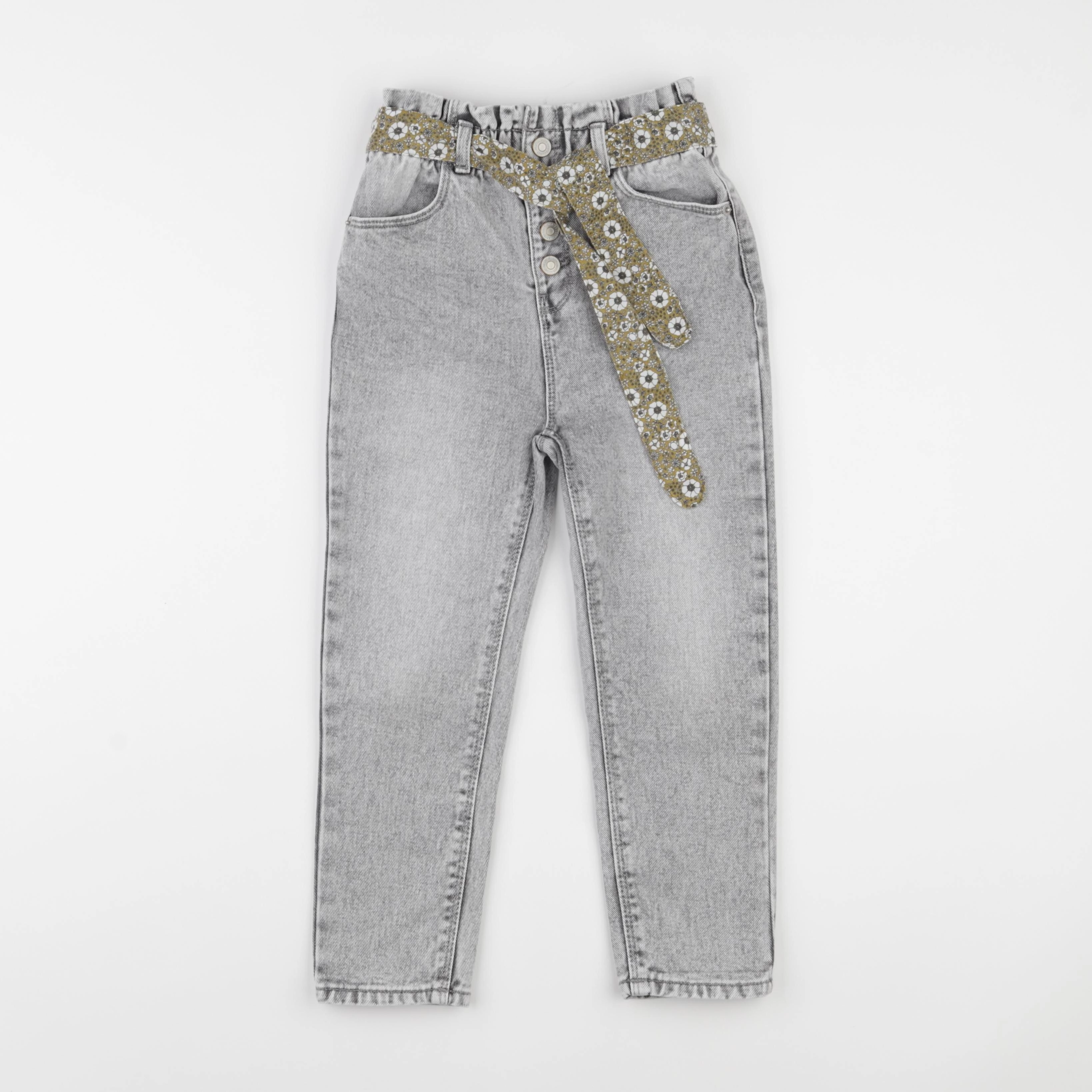Vertbaudet - jean gris - 6 ans