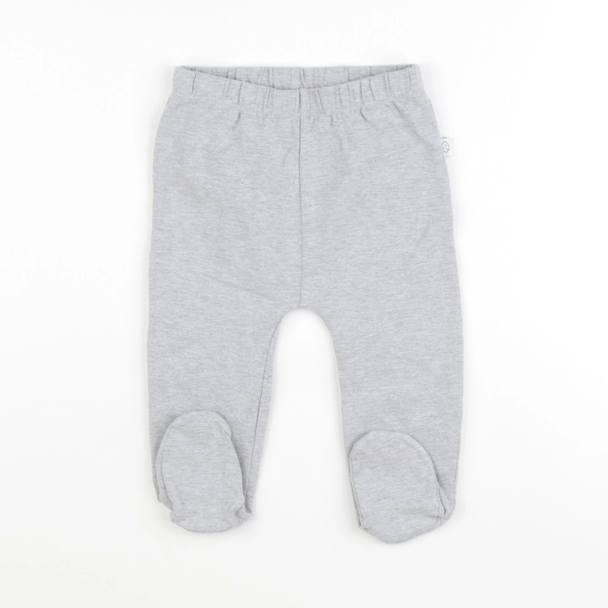 Vertbaudet - legging gris - 12 mois