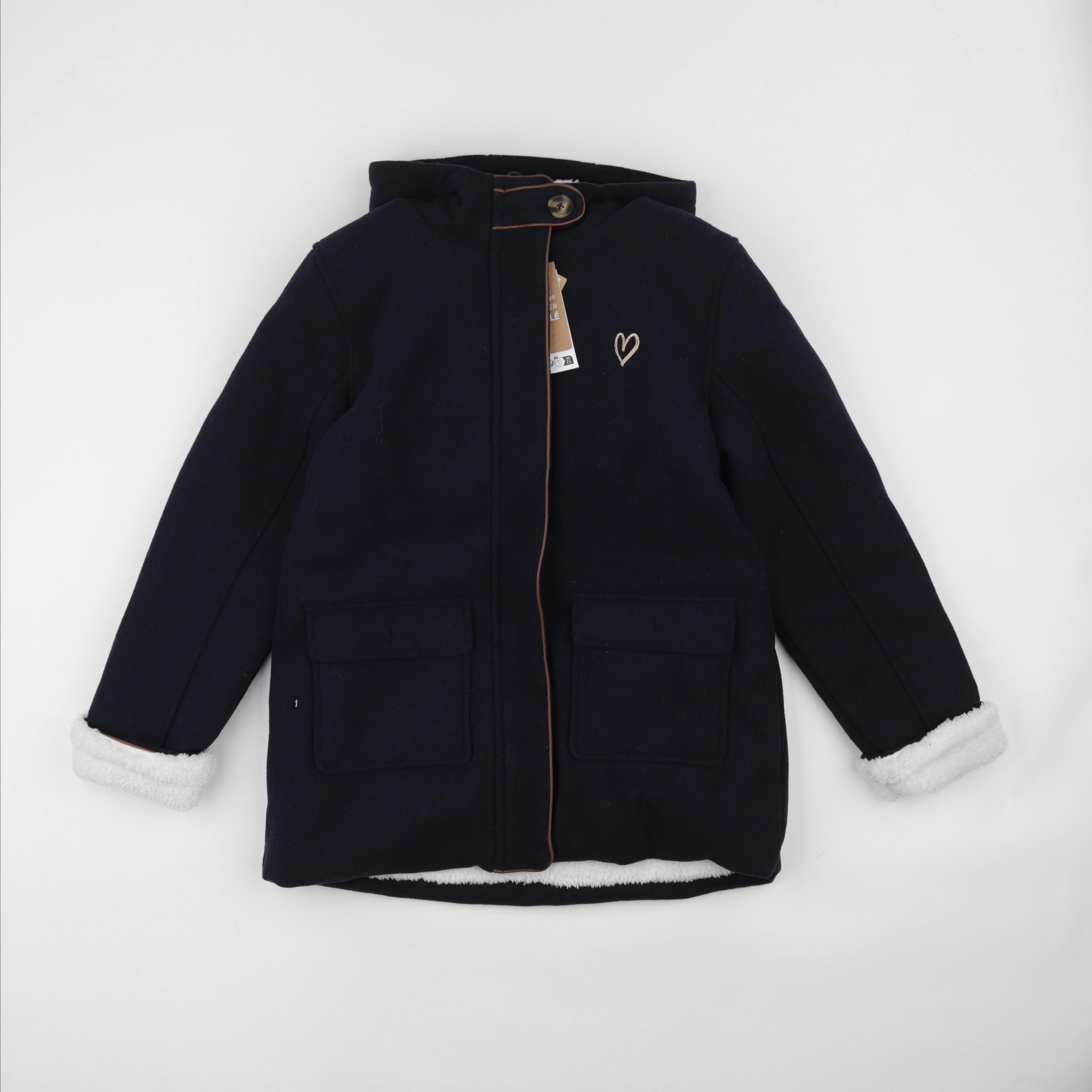 Vertbaudet - manteau bleu - 14 ans