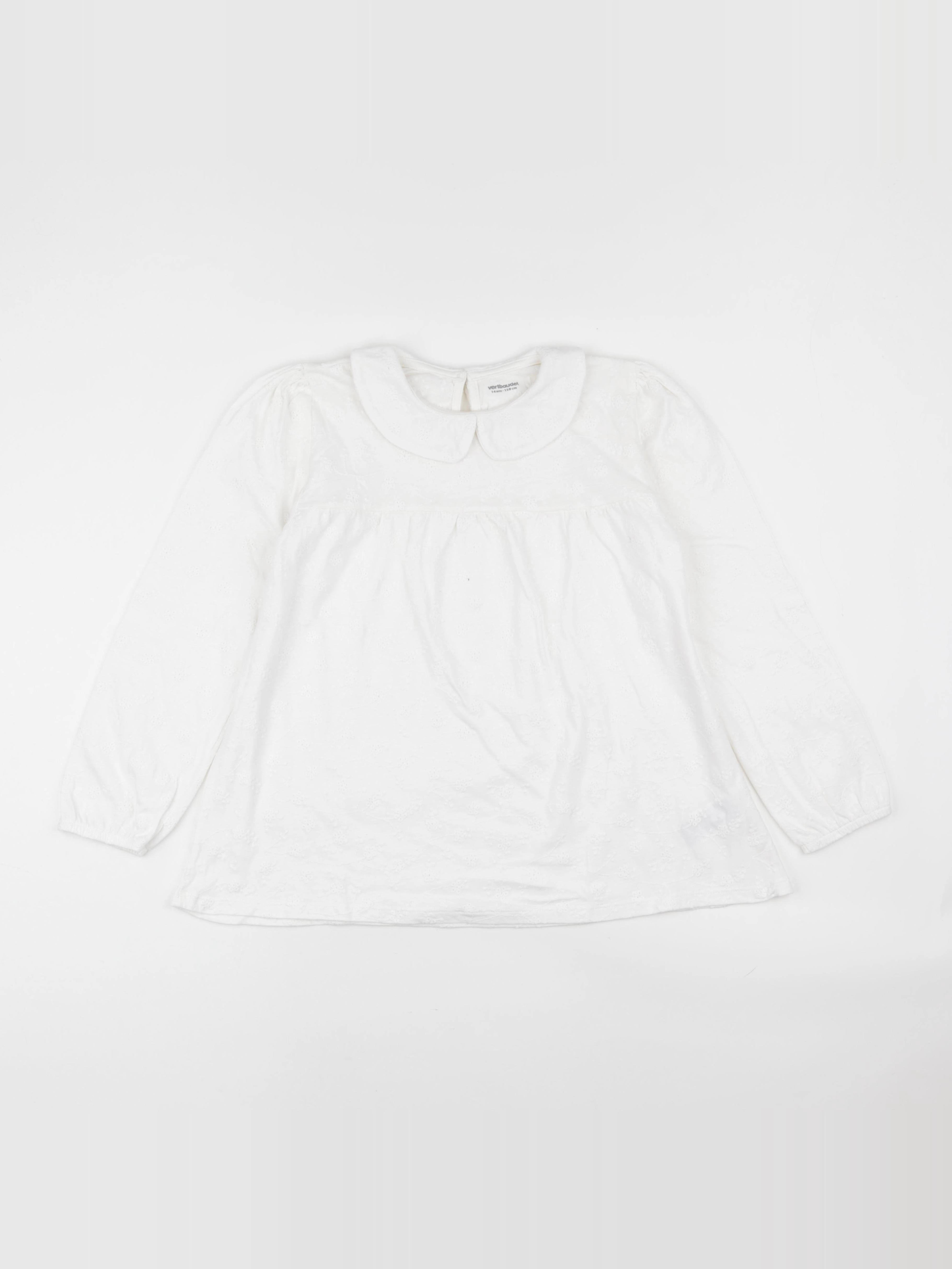 Vertbaudet - tee-shirt blanc - 14 ans