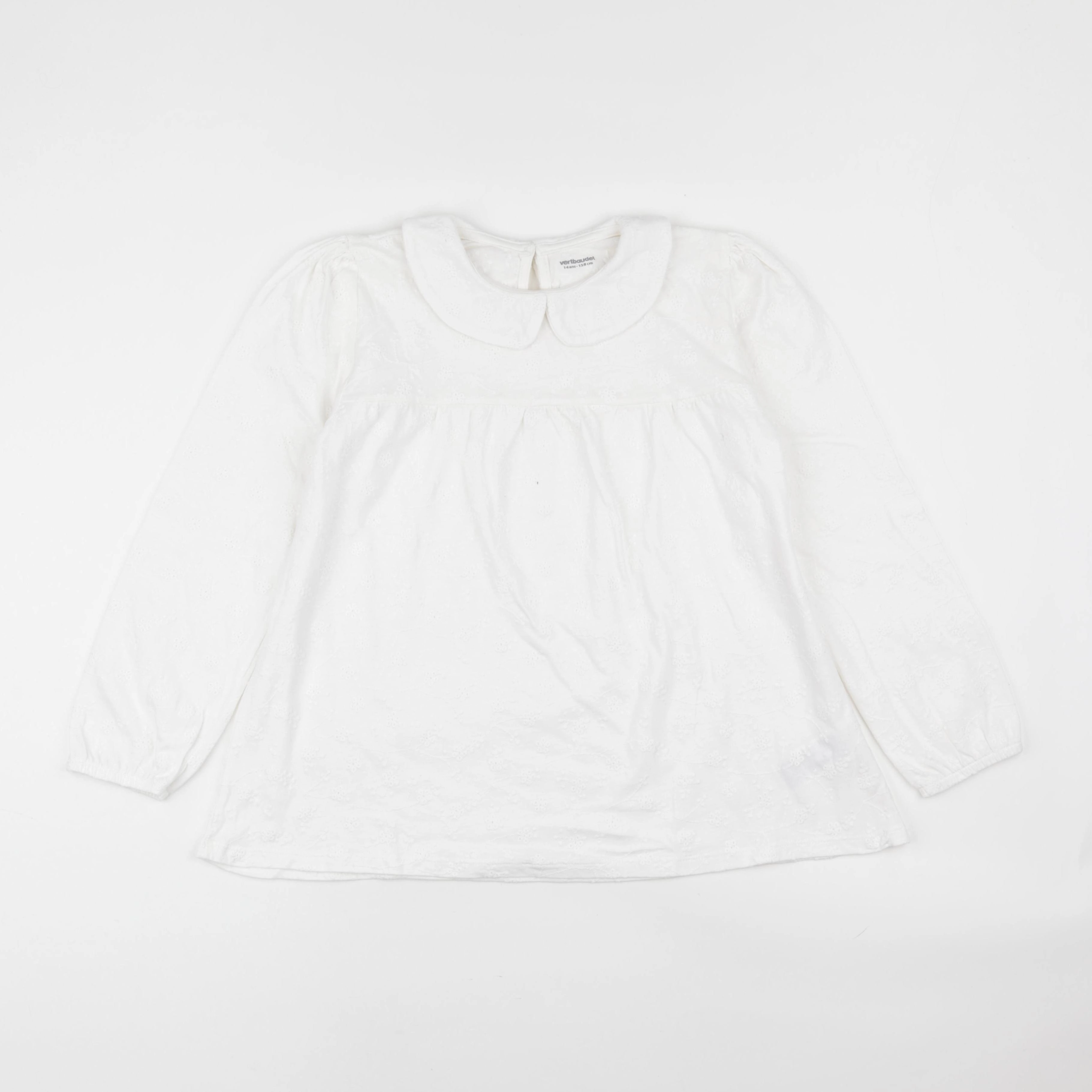 Vertbaudet - tee-shirt blanc - 14 ans