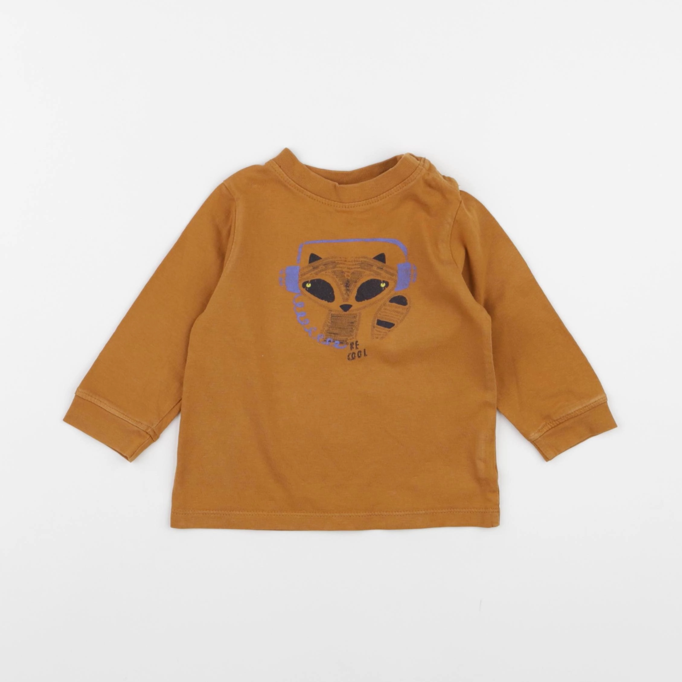 Cadet Rousselle - tee-shirt marron - 6 mois